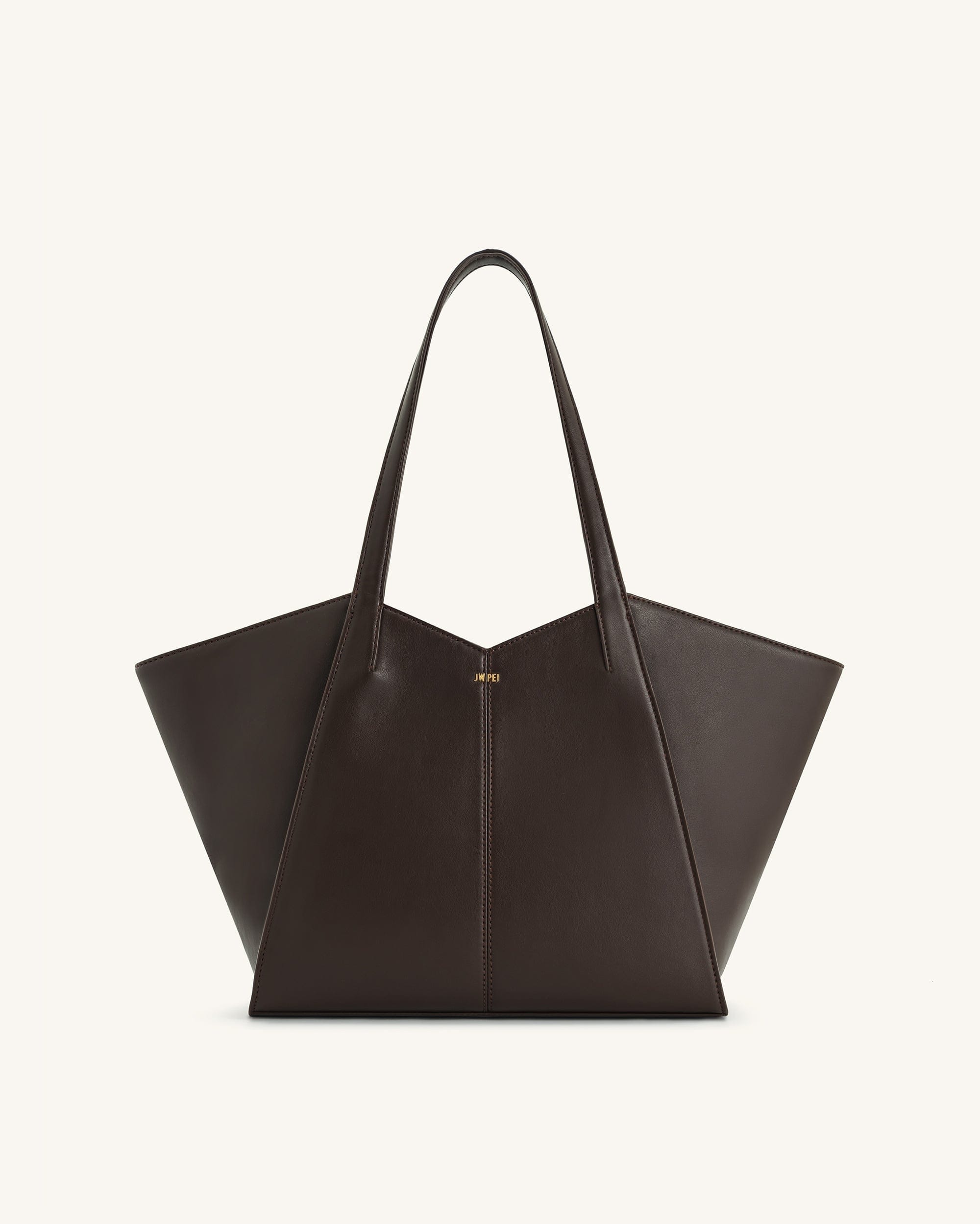 Jw Pei Kiana Large Capacity Tote Bag Deep Claret