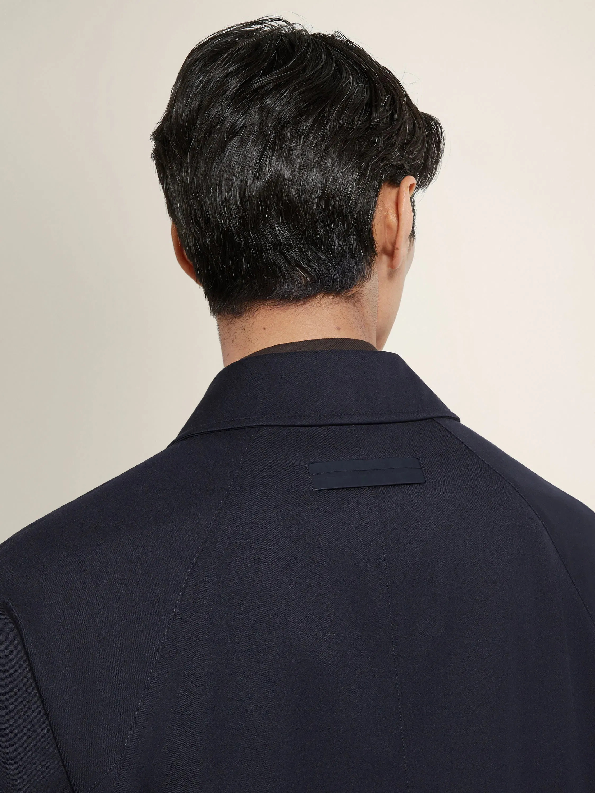 Zegna Technical Fabric Motorin 300Cc Raincoat