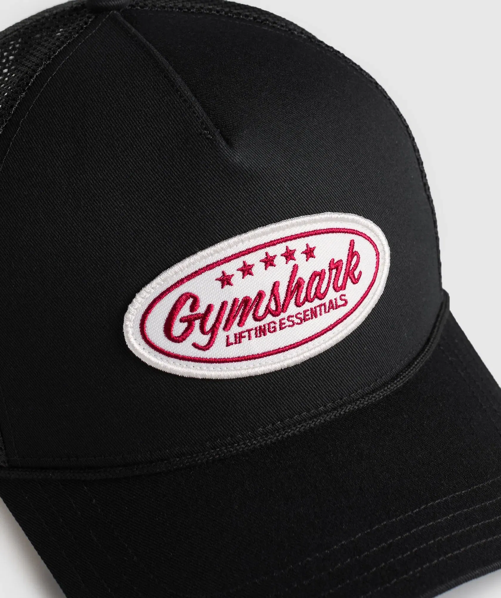 Women's Gymshark Trucker Cap Black