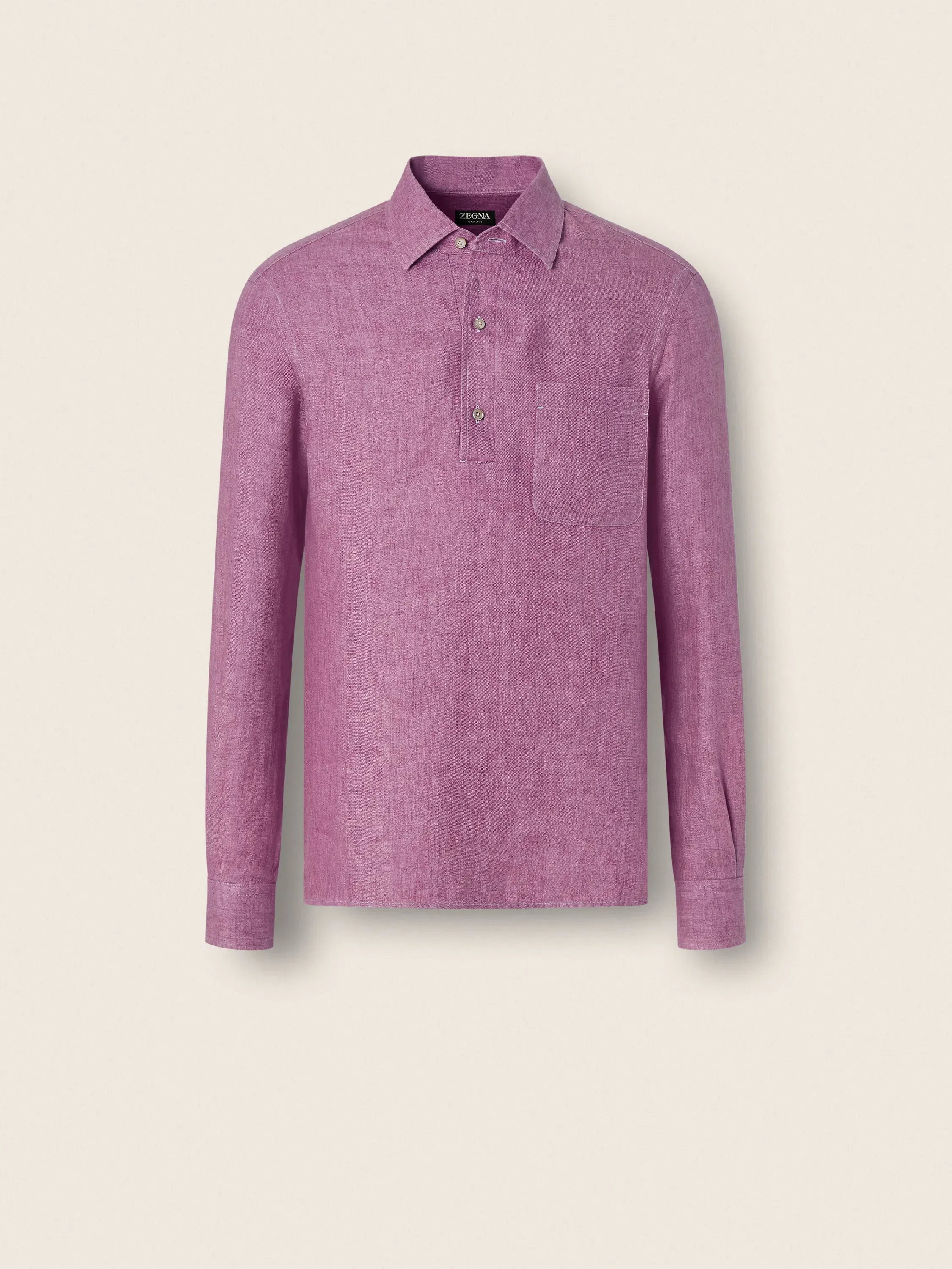 Zegna Oasi Lino Polo Shirt
