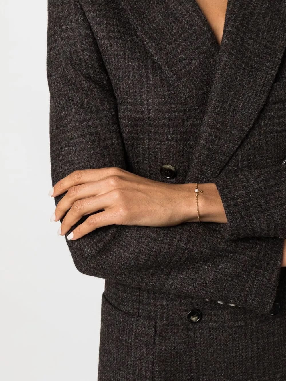 Orb-embellished chain bracelet