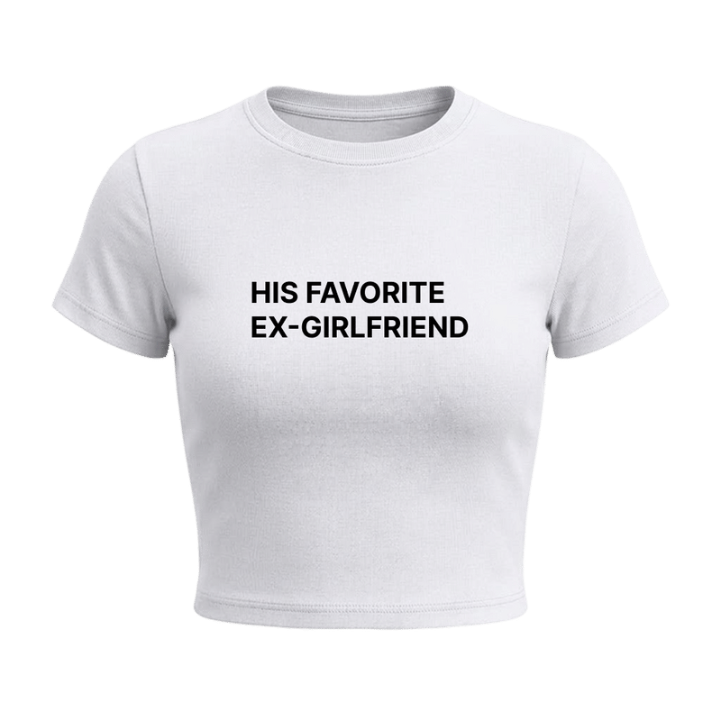Voyd His Favourite baby Tee White