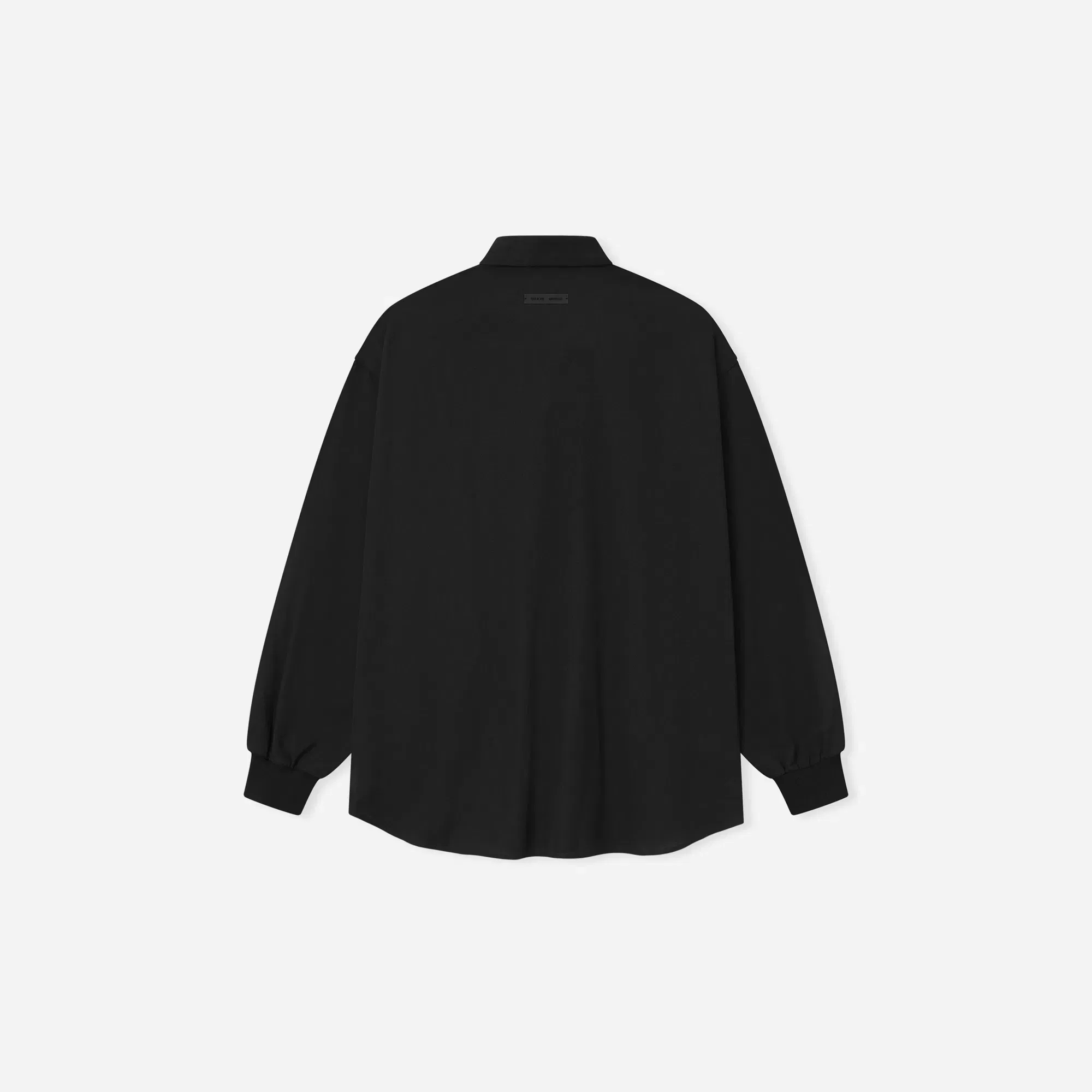Fear Of God Essentials Oxford Shirt Jet Black