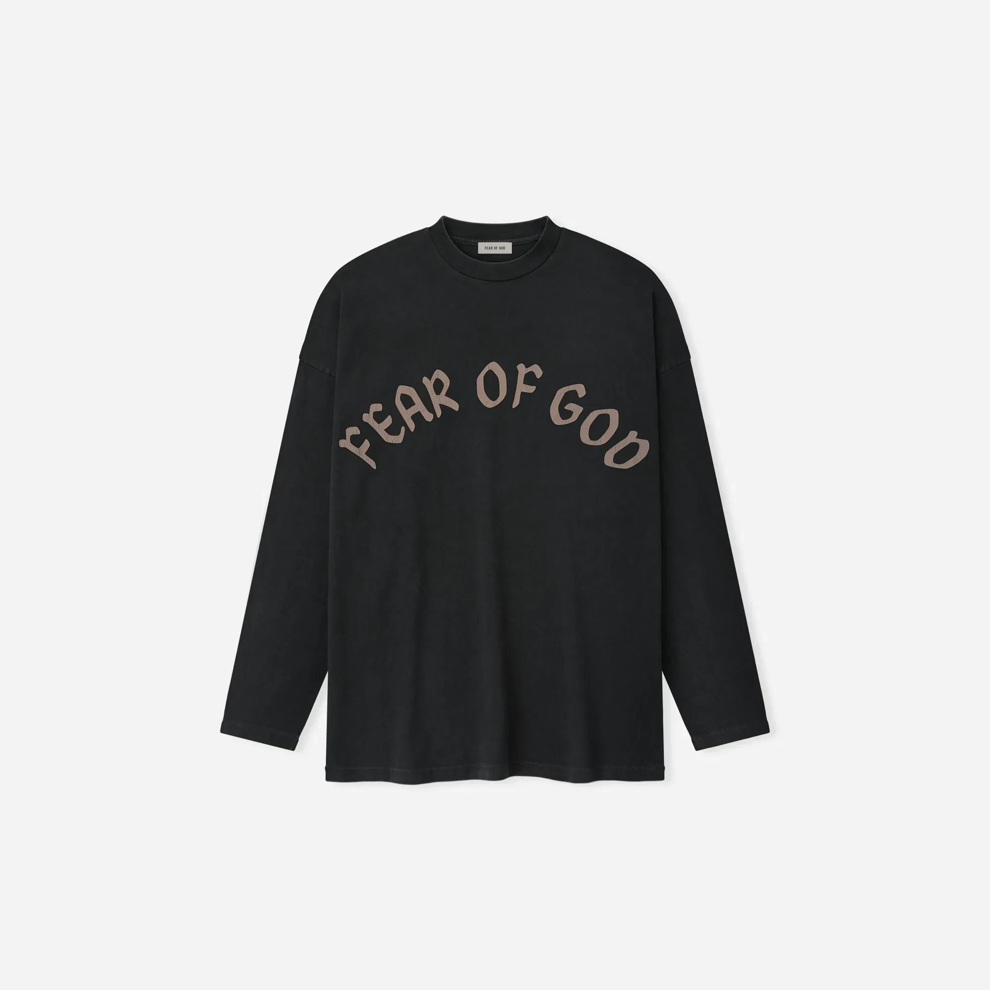 Fear Of God Fear Of God, F Of G Long Sleeve T-Shirt Black