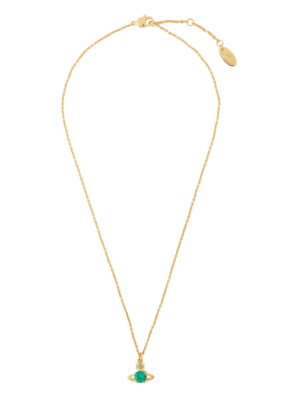 Reina orb-pendant necklace