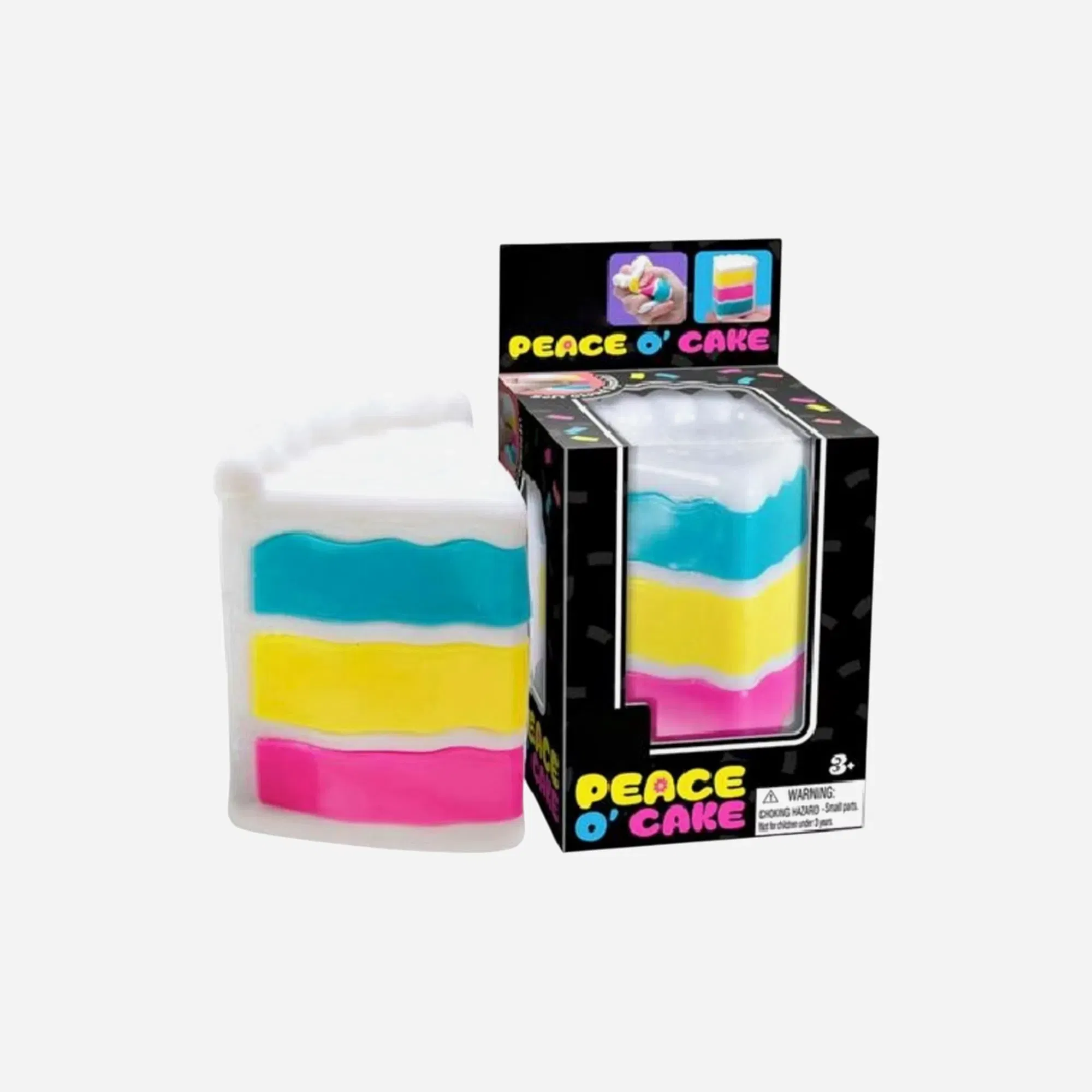 NeeDoh Peace O’ Cake Squishy Fidget Toy