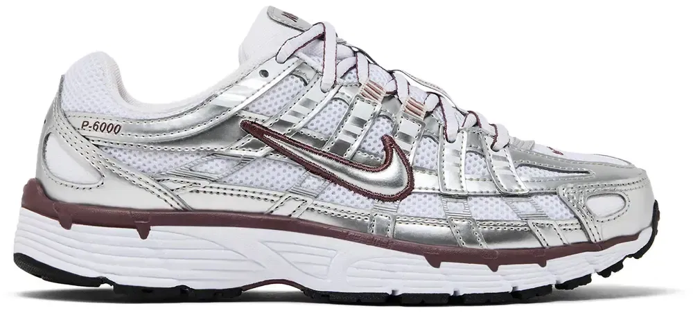 Nike Wmns P-6000 'White Metallic Silver'