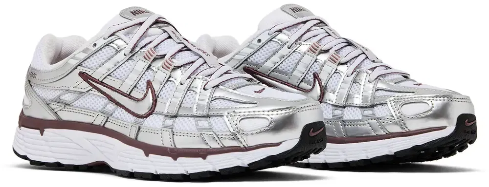 Nike Wmns P-6000 'White Metallic Silver'