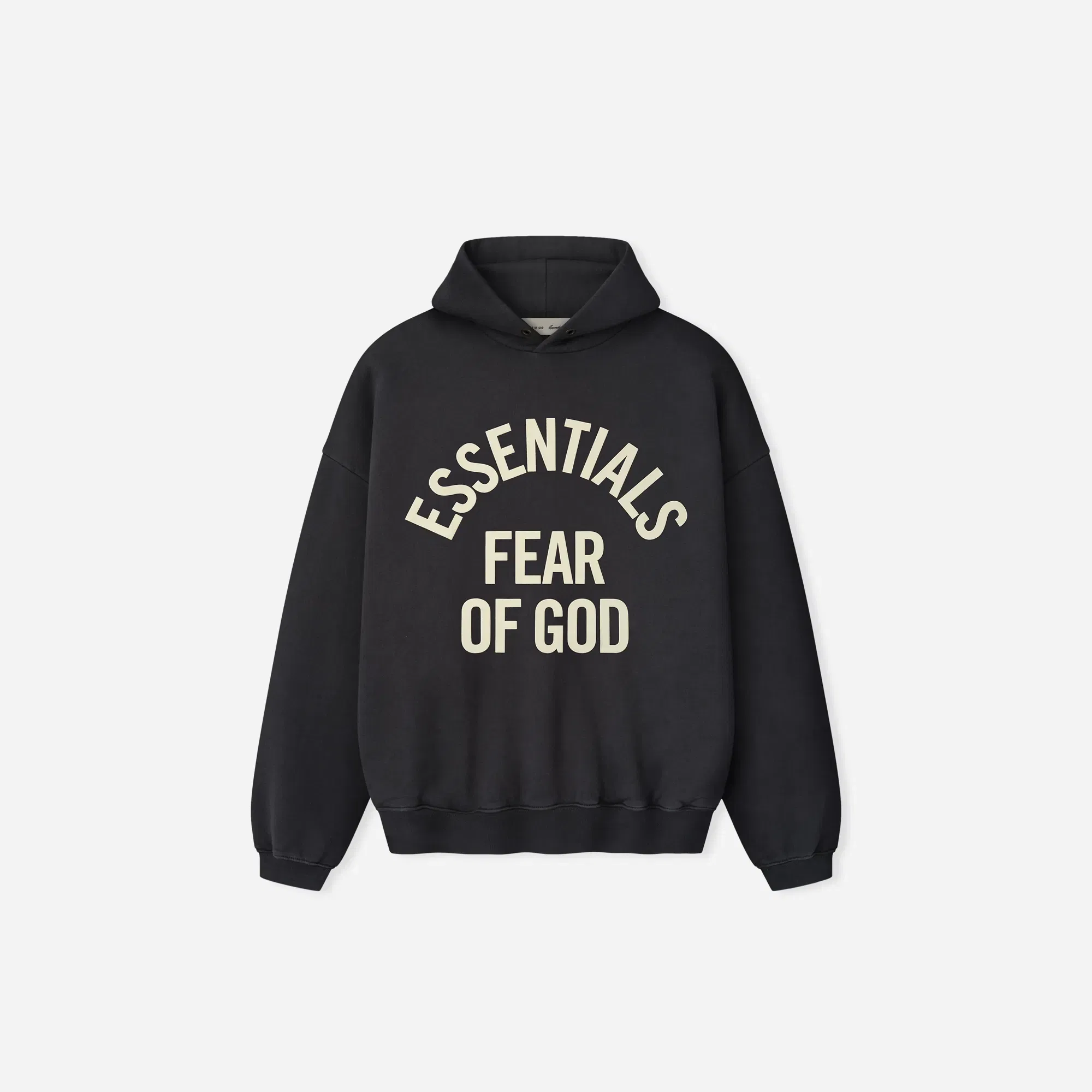 Fear Of God Essentials Campus 90s Hoodie Faded Black