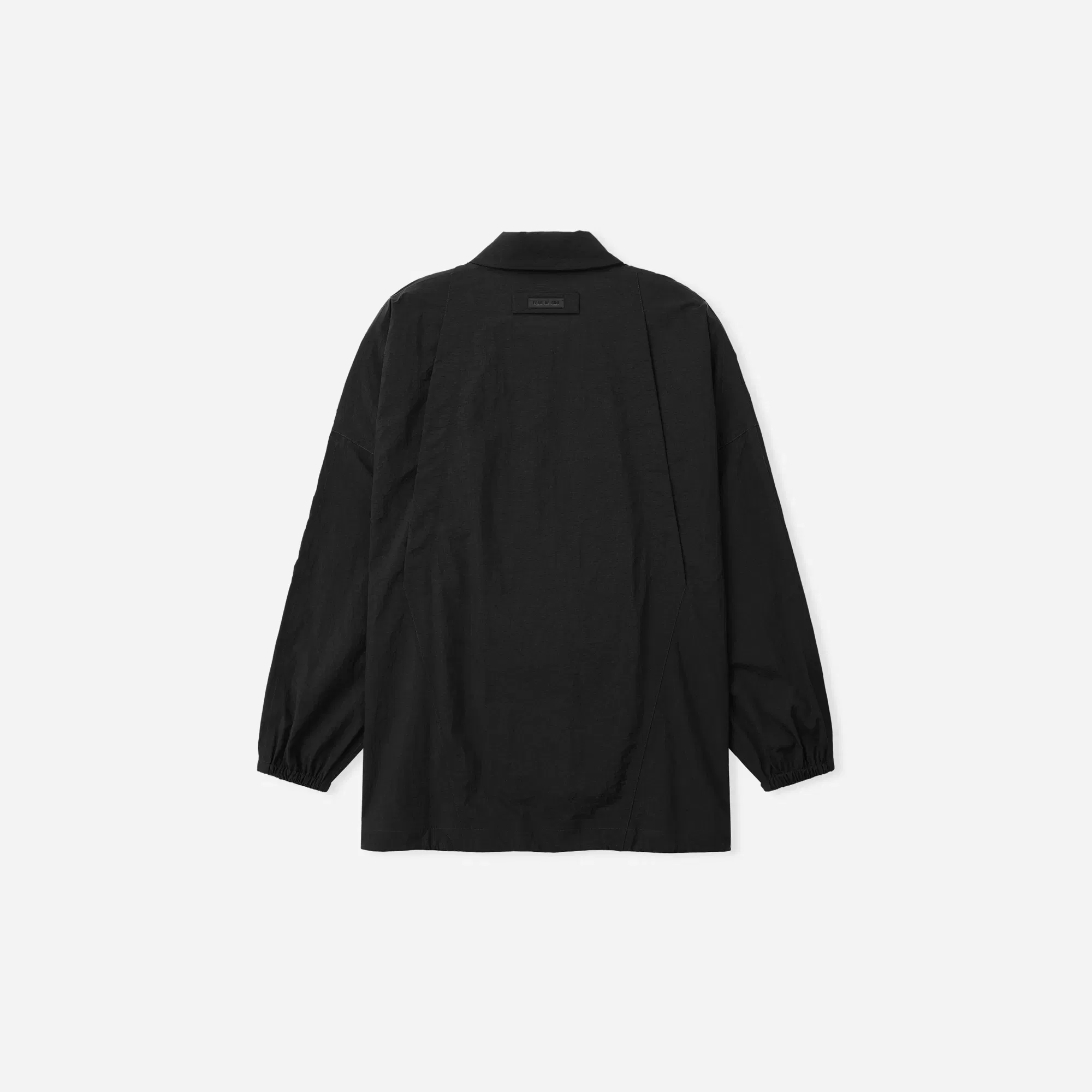 Fear Of God Nylon Ripstop Tech Windbreaker Black