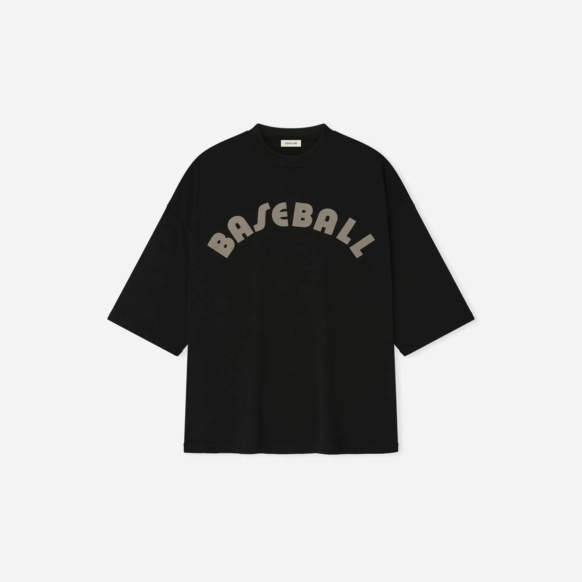 Fear Of God Baseball T-Shirt Black