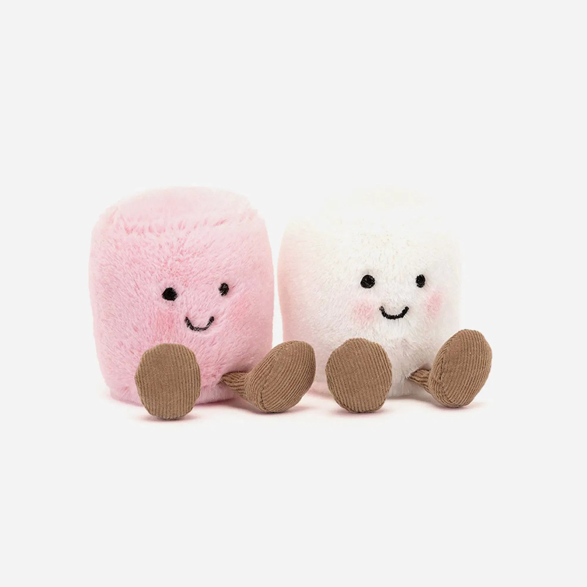 Jellycat Amuseables Pink And White Marshmallows