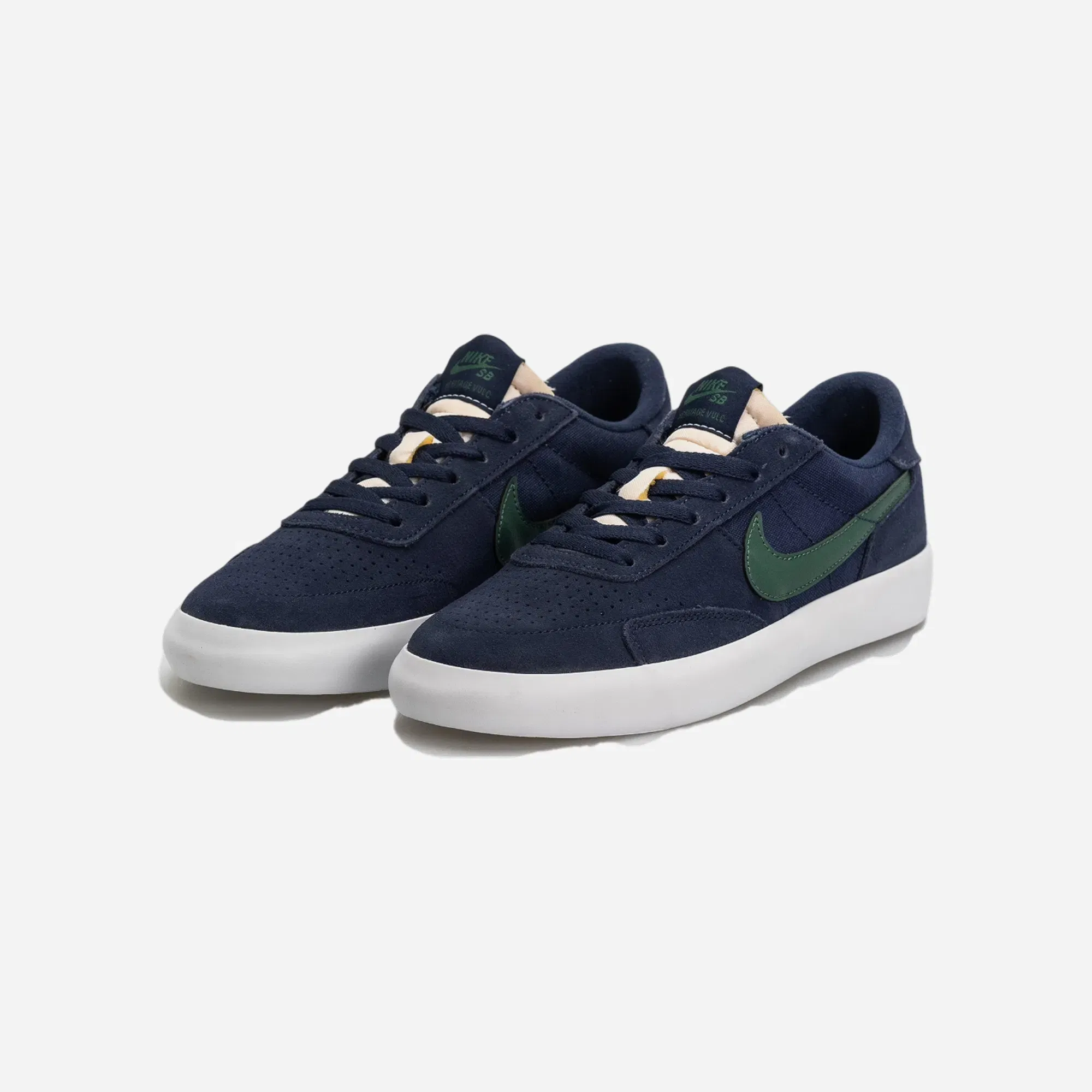 Nike SB Heritage Vulc Navy Blue Green