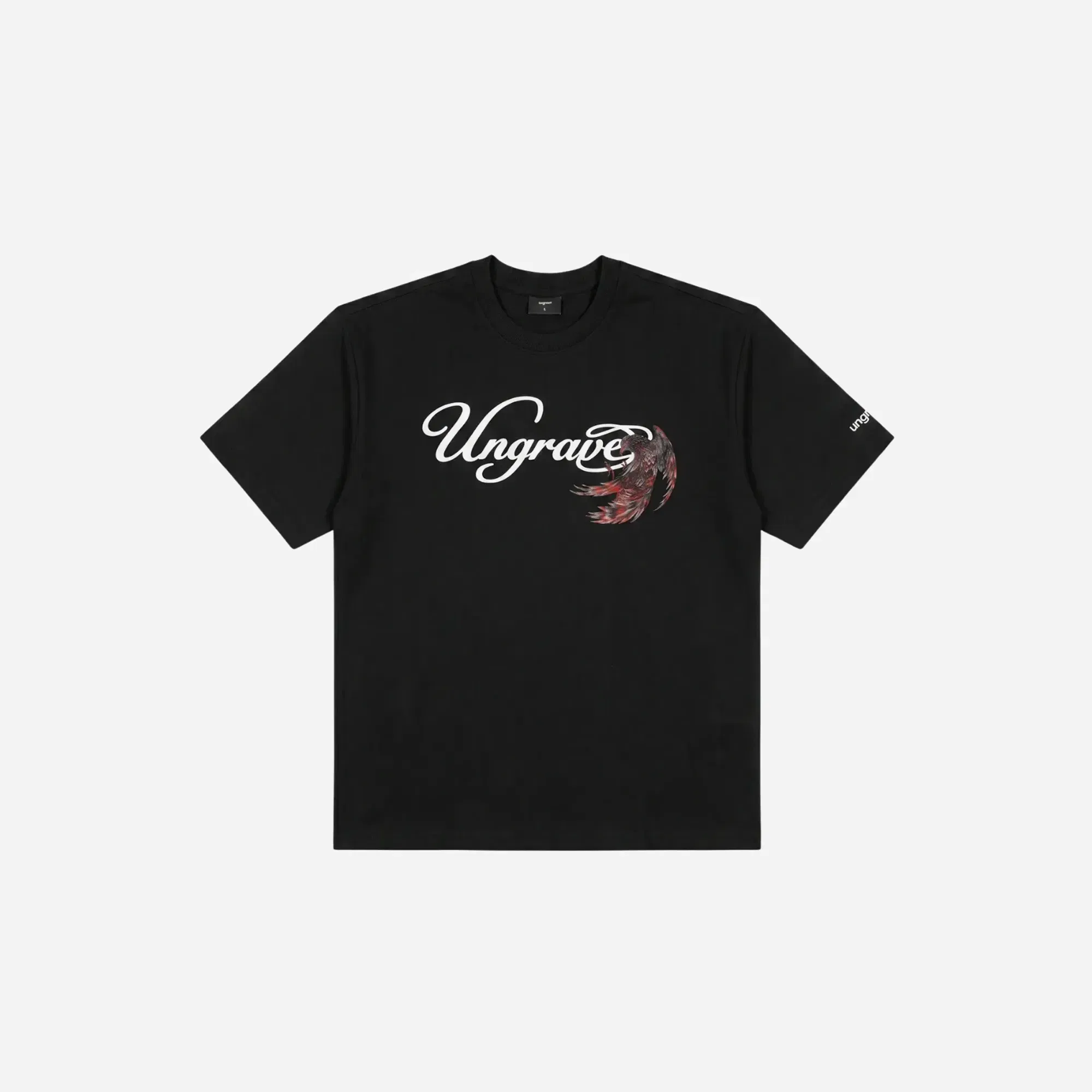 UnGrave Black Fallen Wings Tee