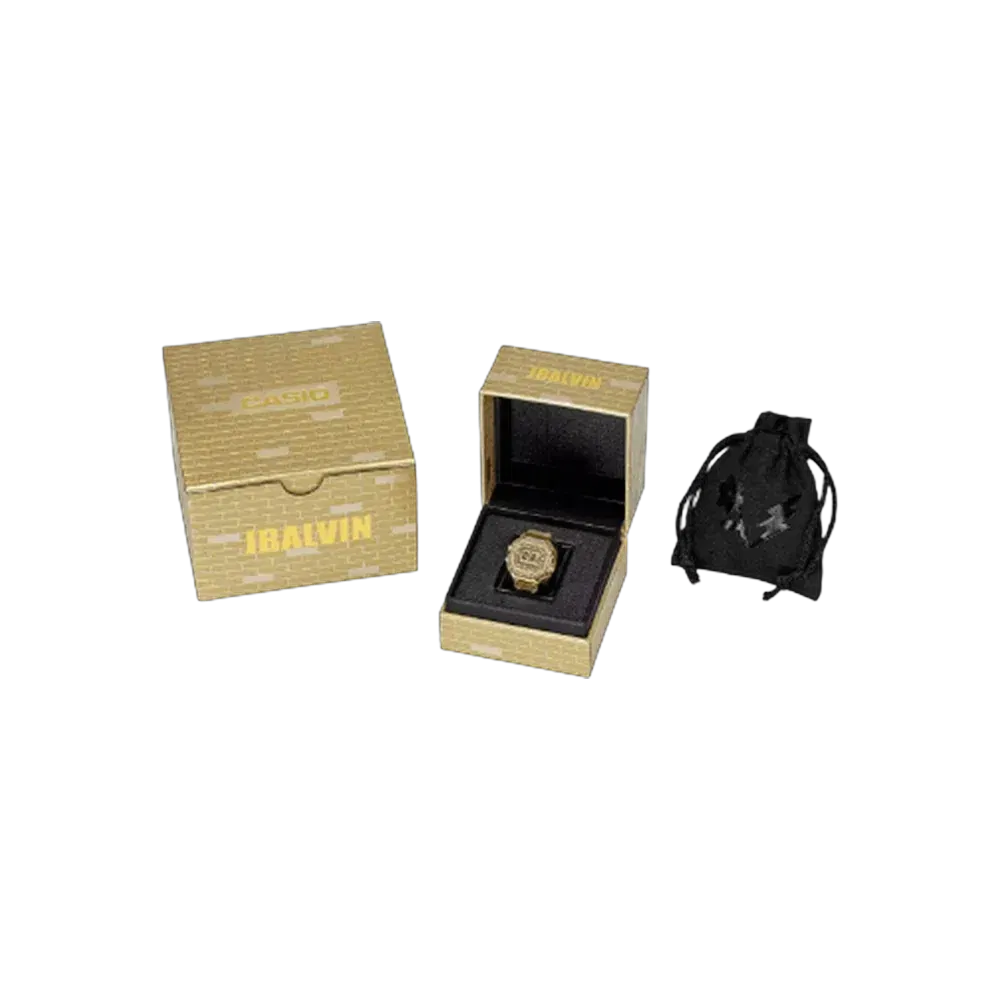Casio x J Balvin CRW-001JB-9 Gold Ring Watch