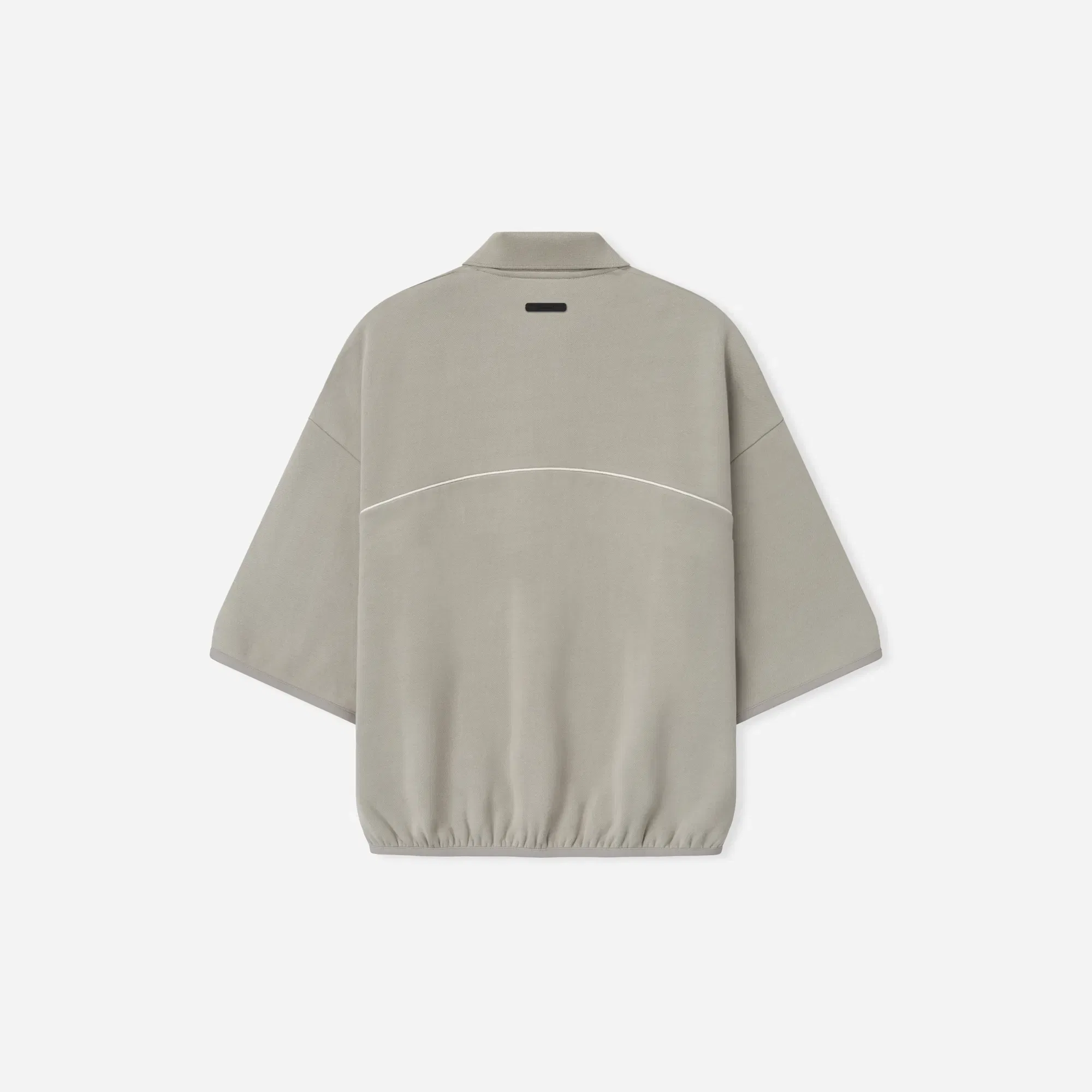 Fear Of God Essentials Active Trace 3/4 Sleeve Modern Polo Sweatshirt Seal