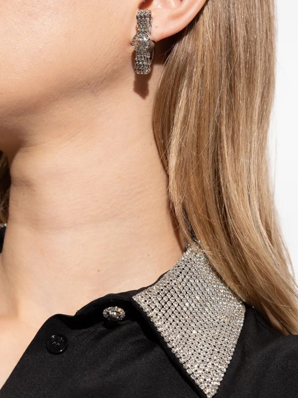Medusa chain earring