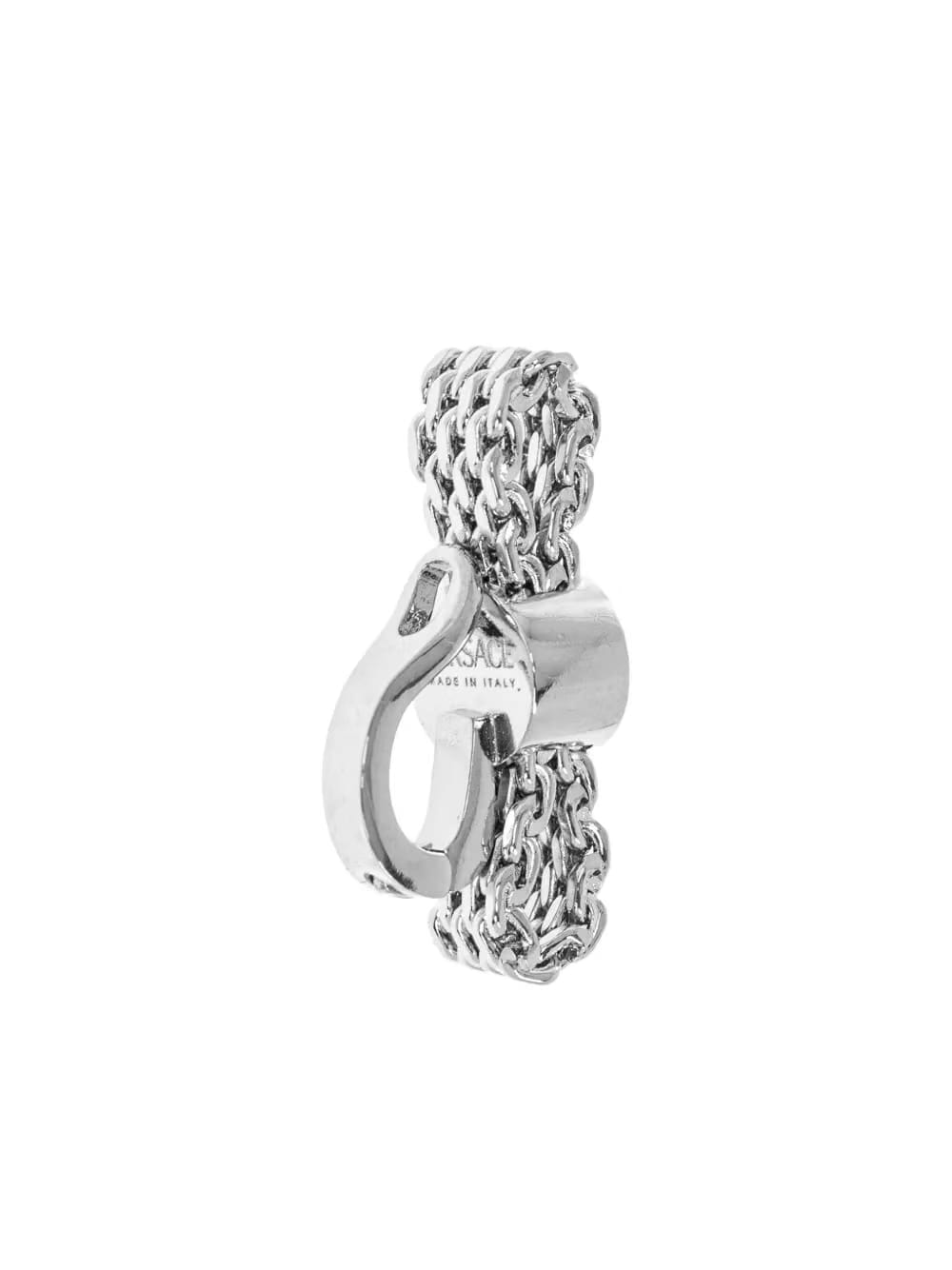 Medusa chain earring