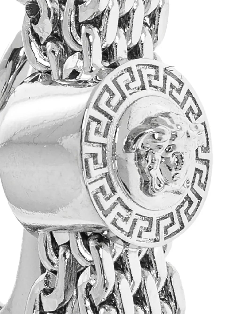 Medusa chain earring