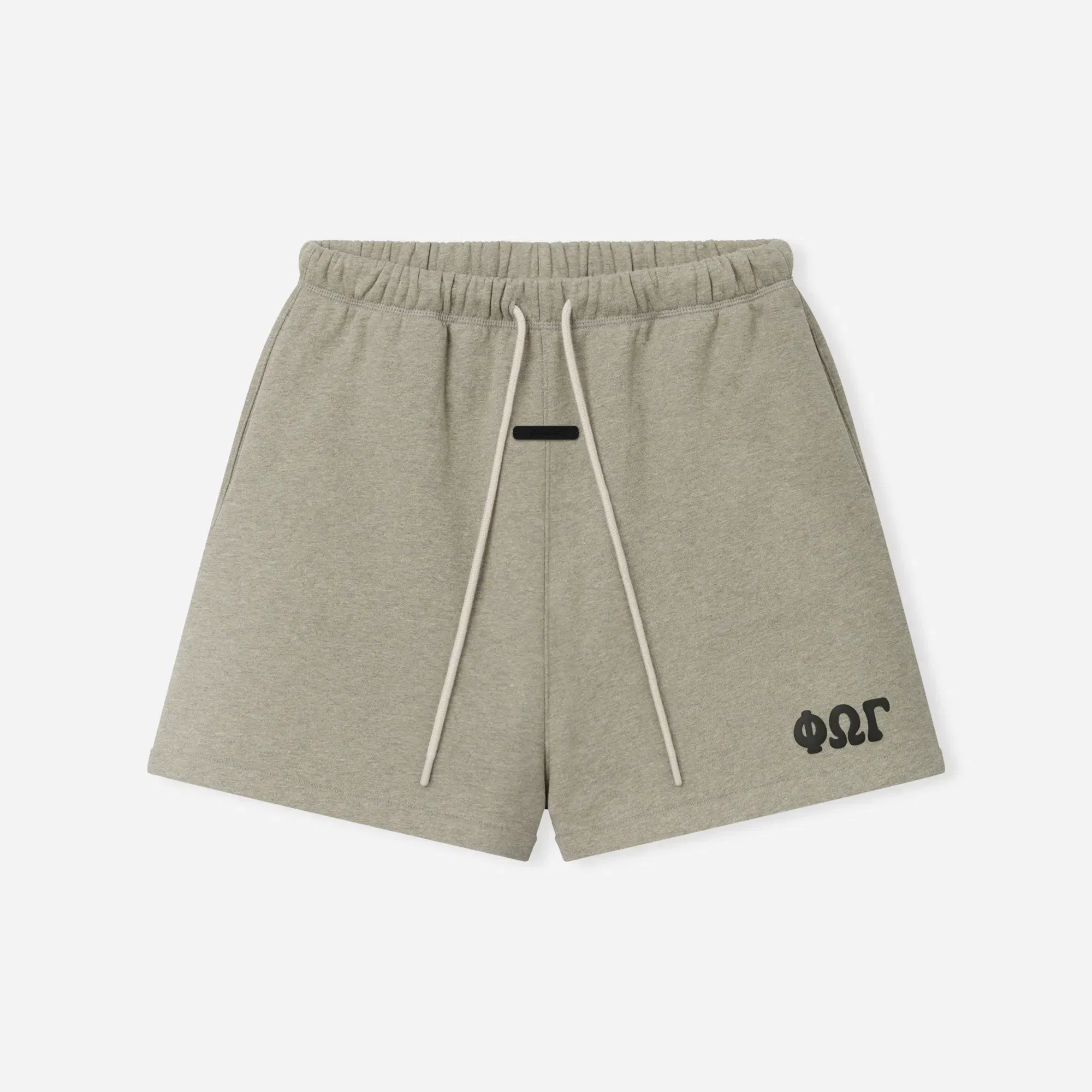 Fear Of God Essentials Classic Sweatshort Washed Seal Heather