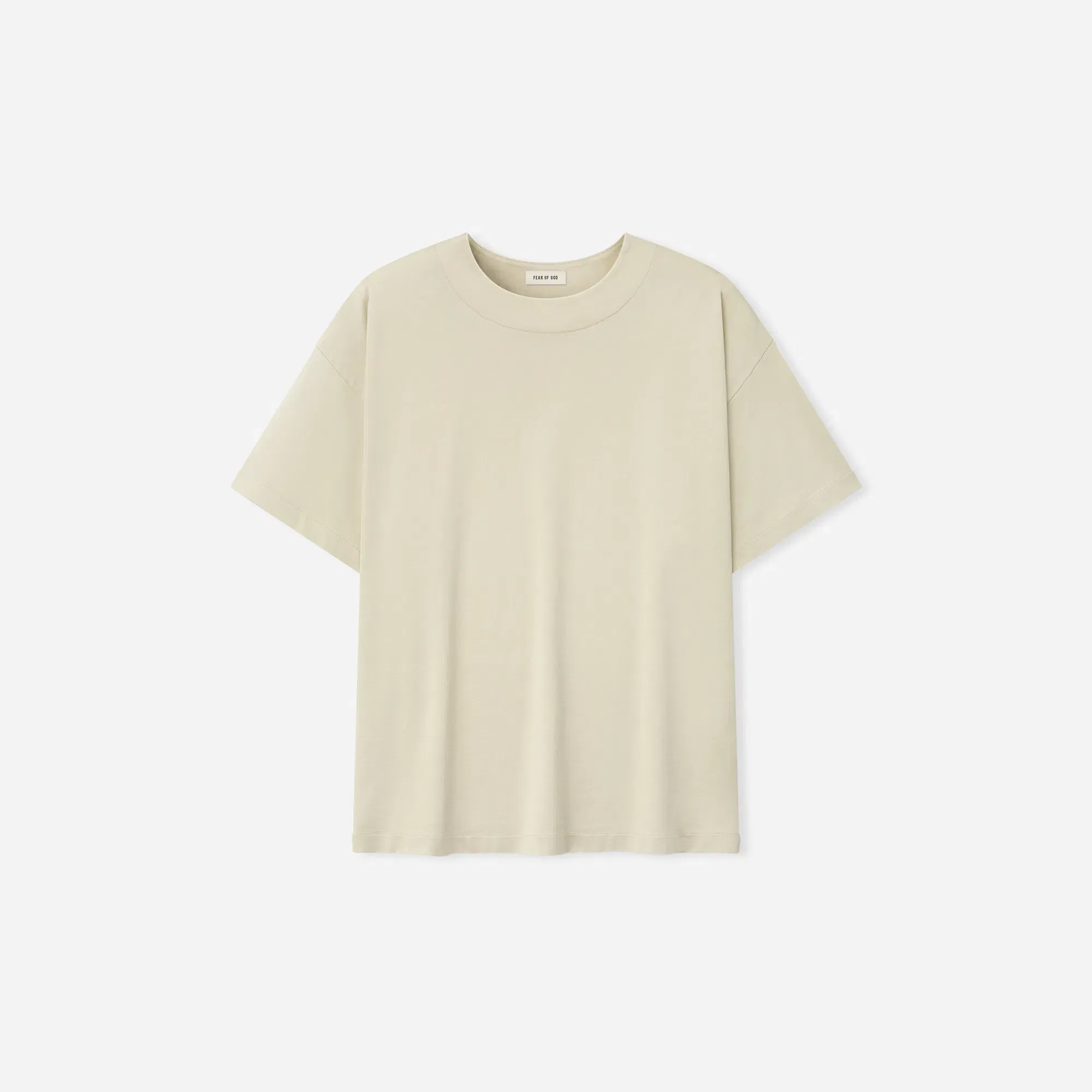 Fear Of God Cotton Rayon T-Shirt Dirty Ivory