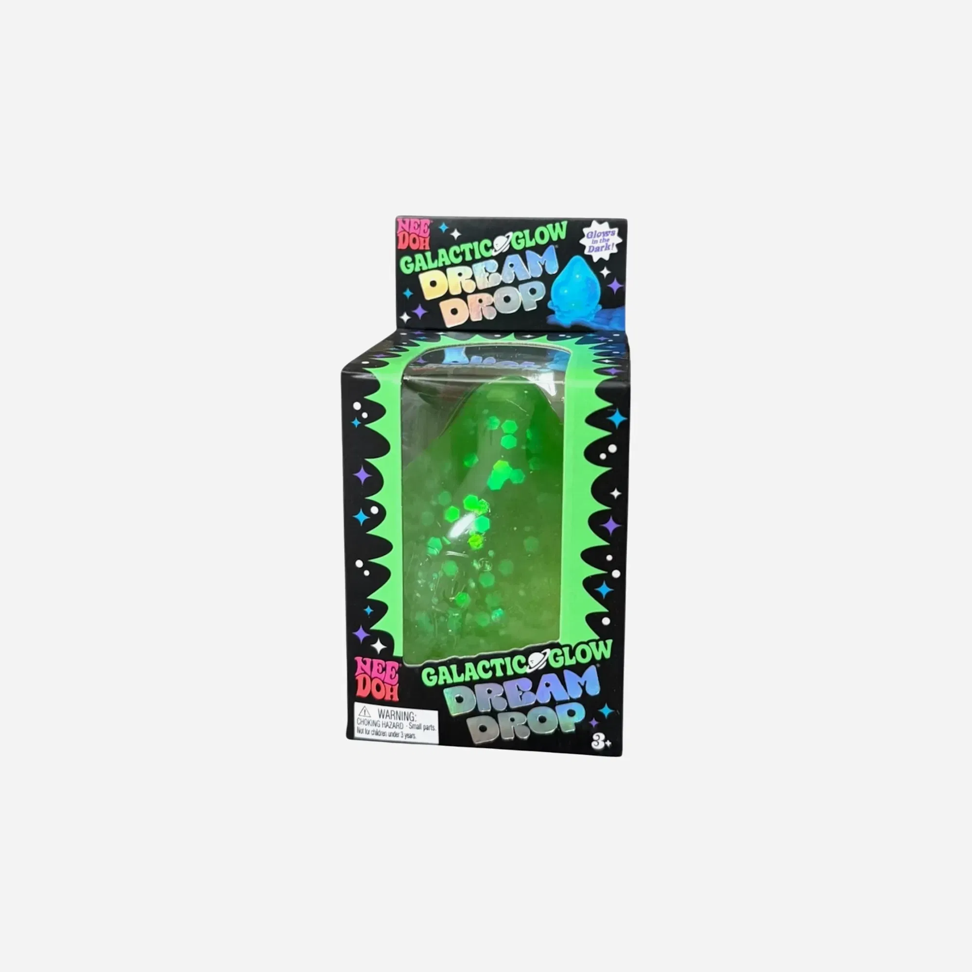 NeeDoh Galactic Glow Dream Drop Squishy Fidget Toy Cosmic Bloom