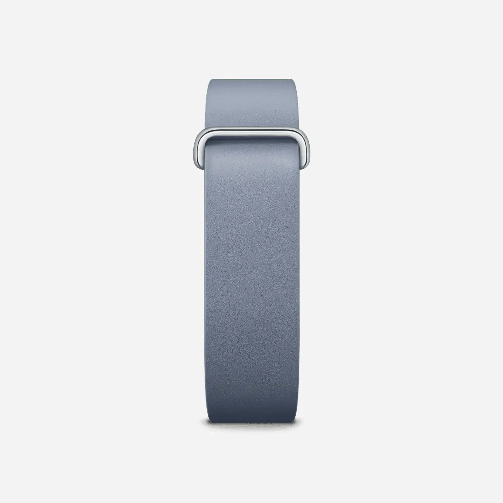Google Fitbit Air Elevated Modern Band Moonstone / Polished Silver Stainless Steel Clasp