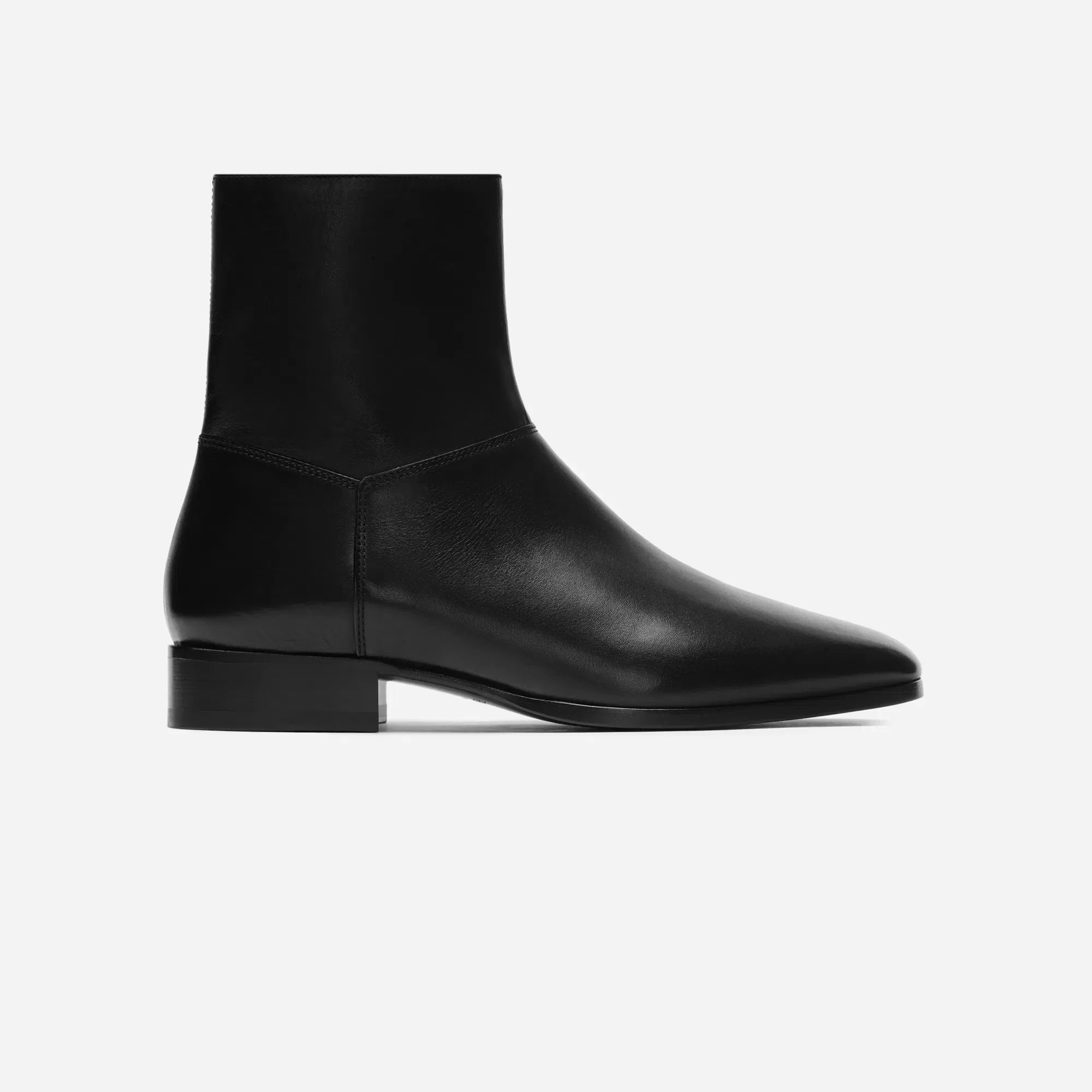 Fear Of God Leather Ankle Boot Black