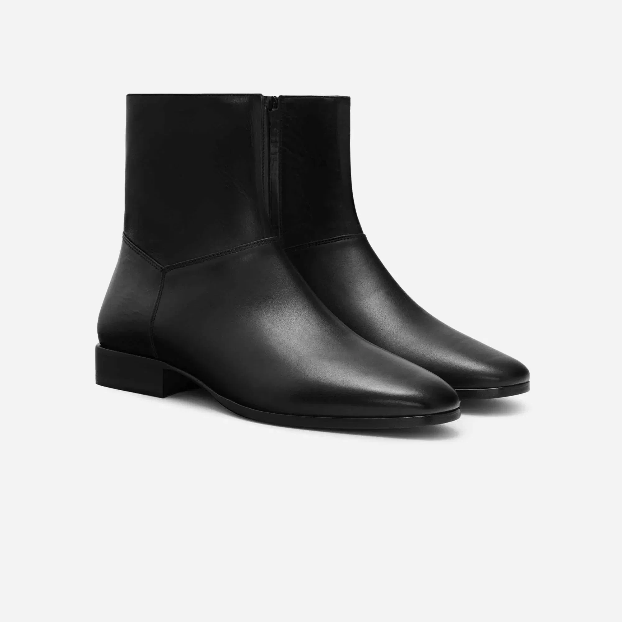 Fear Of God Leather Ankle Boot Black