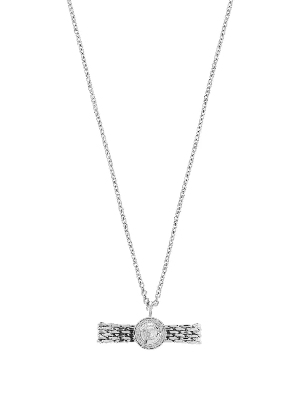 Medusa-embellished chain necklace