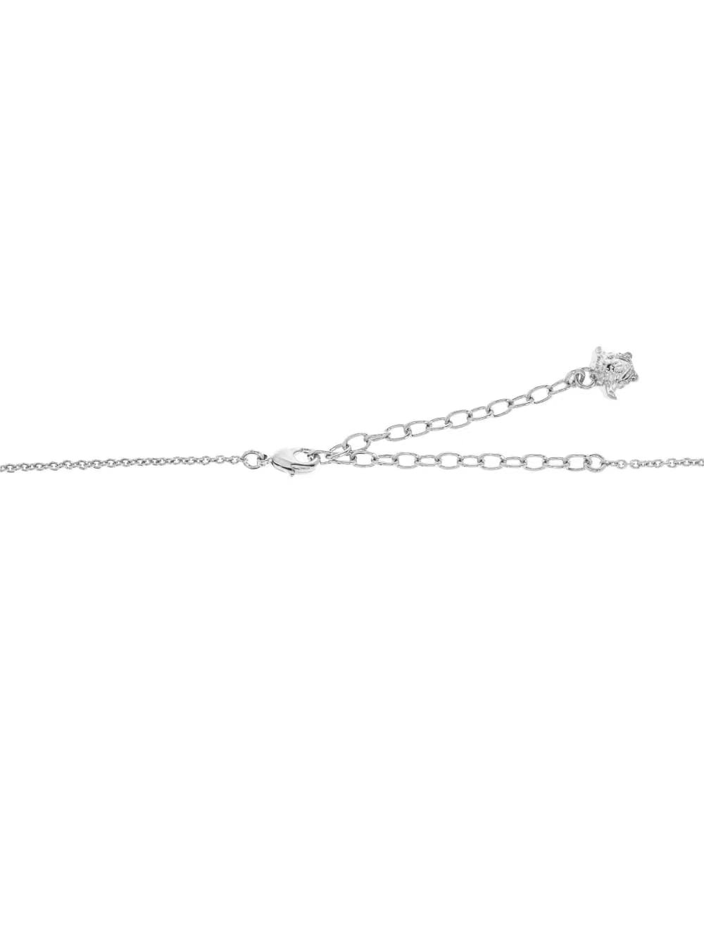 Medusa-embellished chain necklace