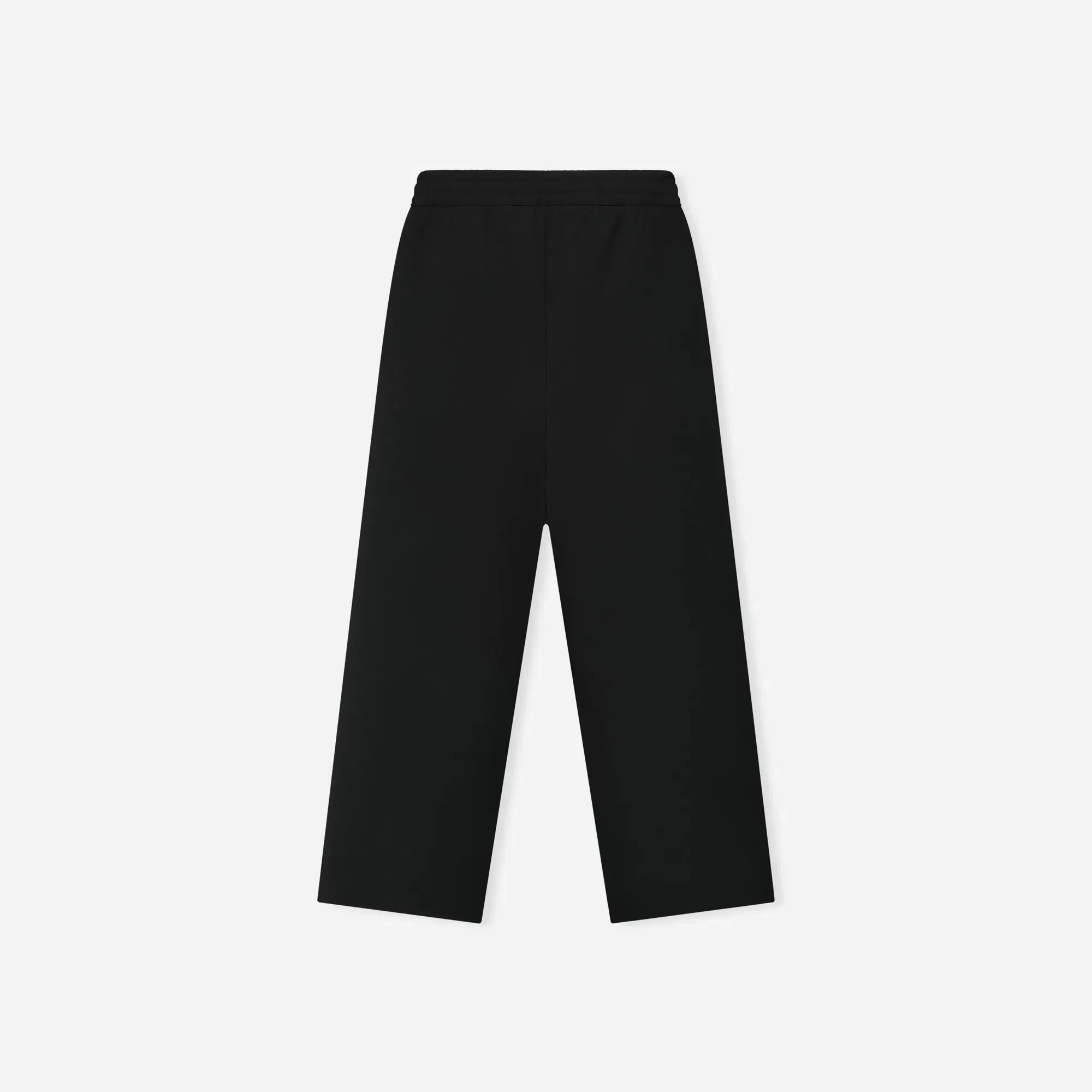 Fear Of God Double Weave Wool Wide Leg Drawstring Pants Black