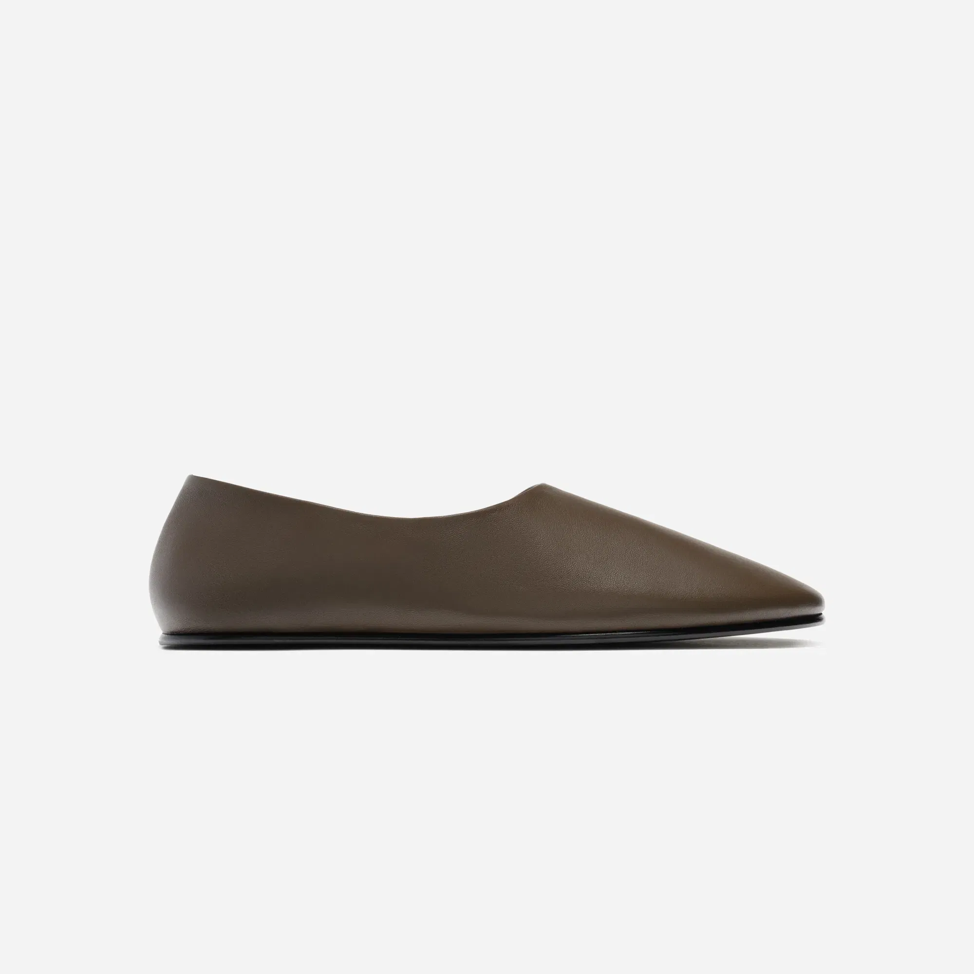 Fear Of God Leather Ballerino Taupe