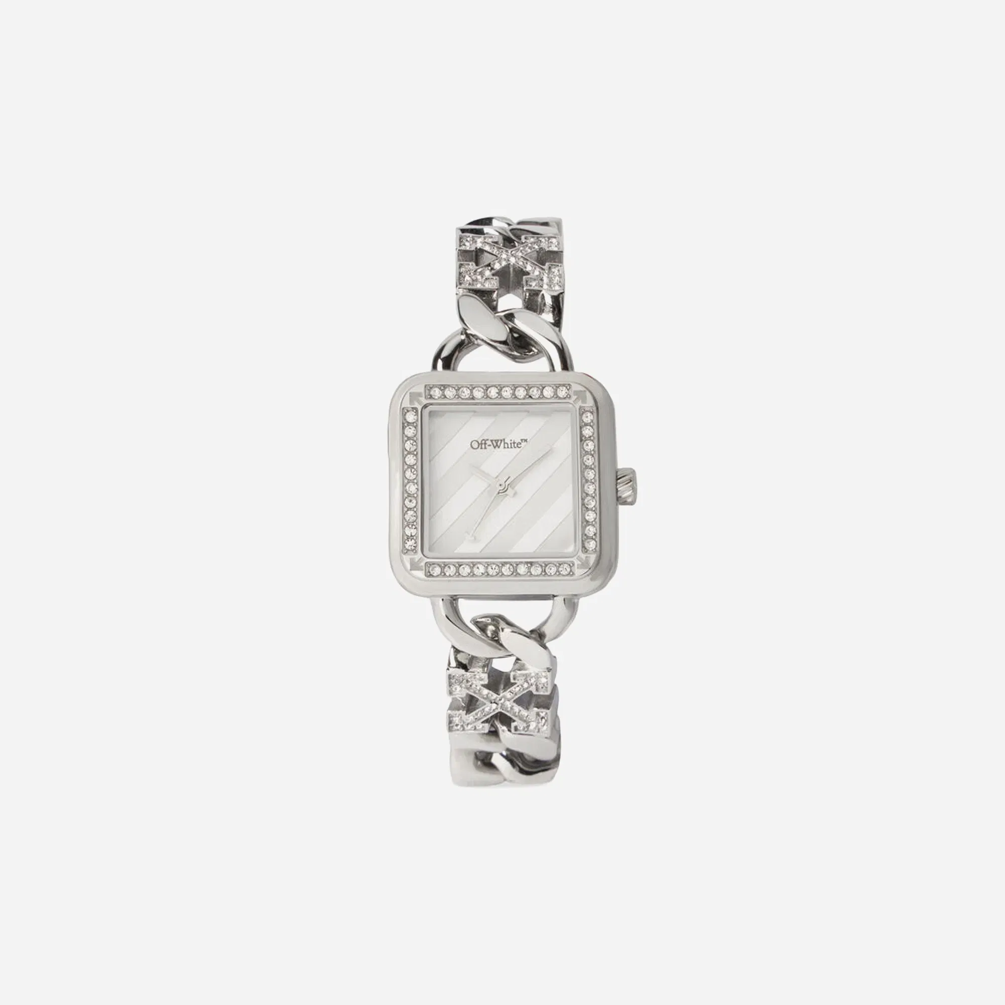 Off-White Street Bling Watch Silver WMNS