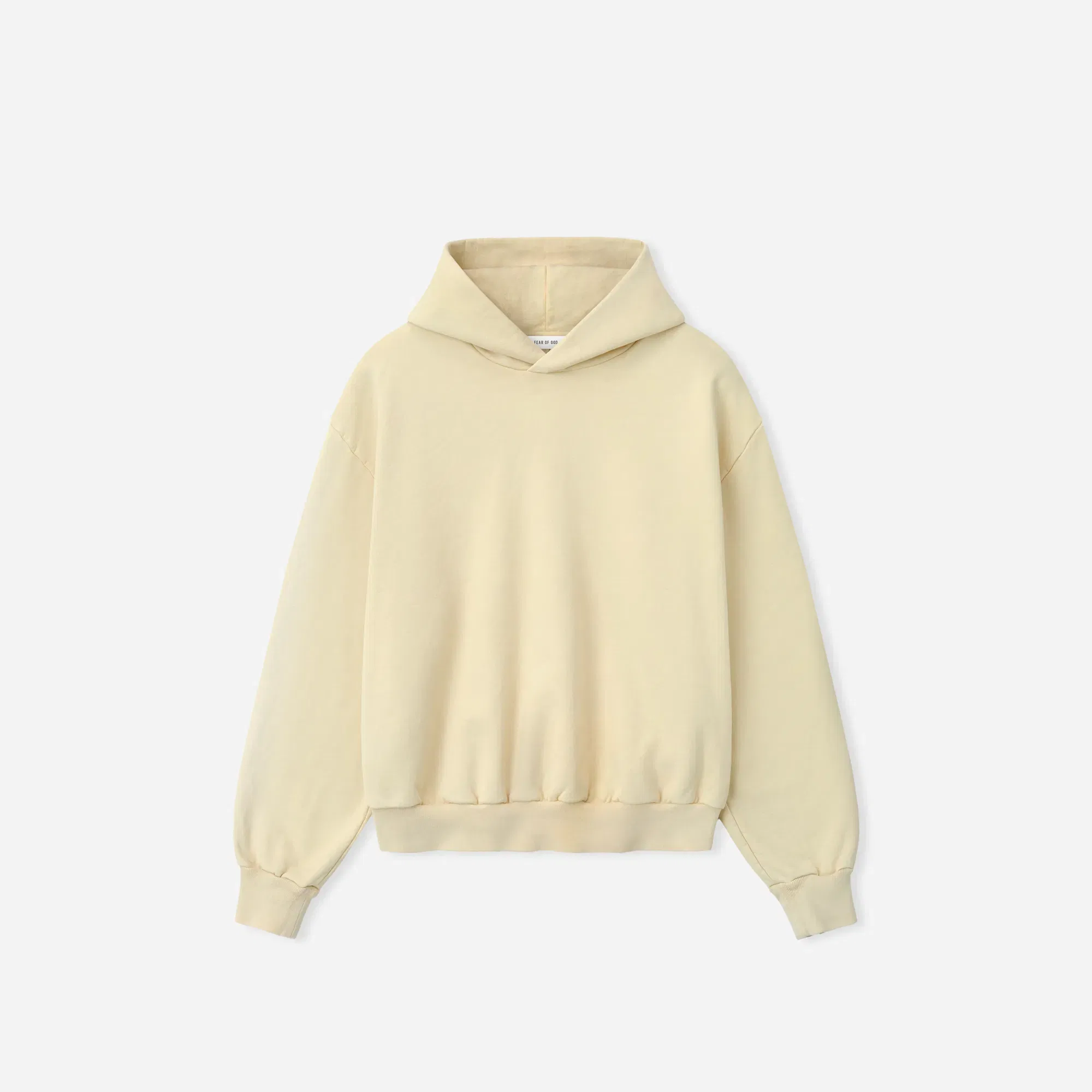 Fear Of God Classic Half Raglan Hoodie Dirty Ivory