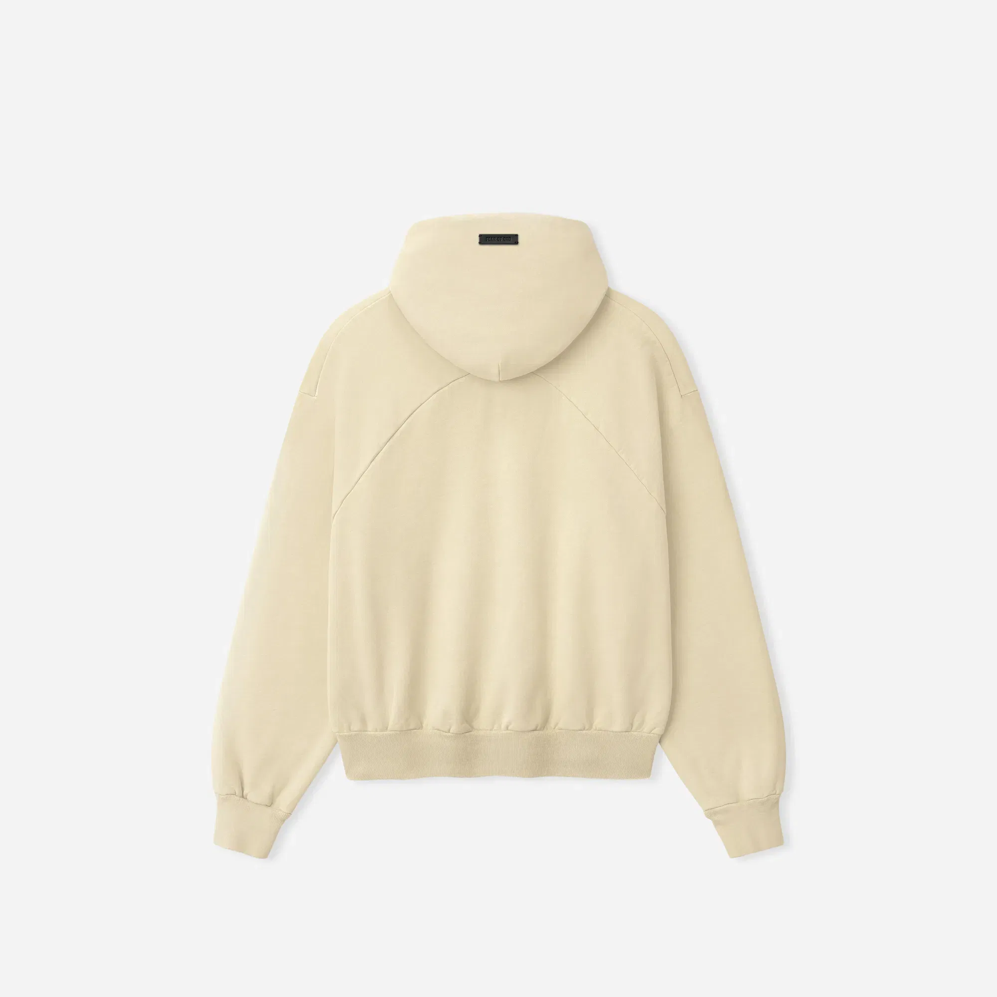 Fear Of God Classic Half Raglan Hoodie Dirty Ivory