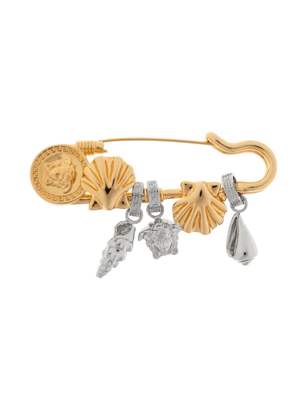Crystal Icons De La Mer brooch