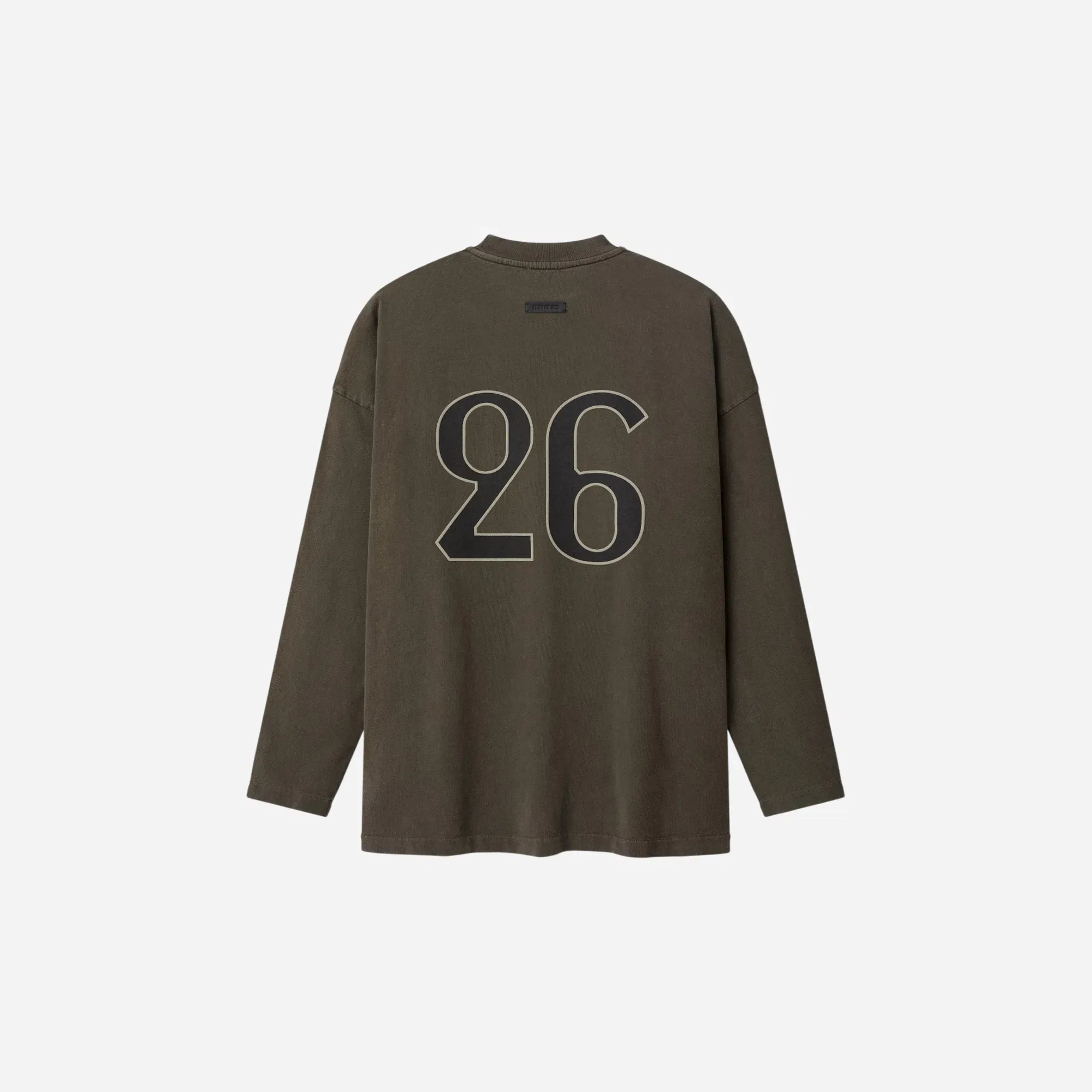 Fear Of God "F Of G 26" Long Sleeve Tee Faded Brown
