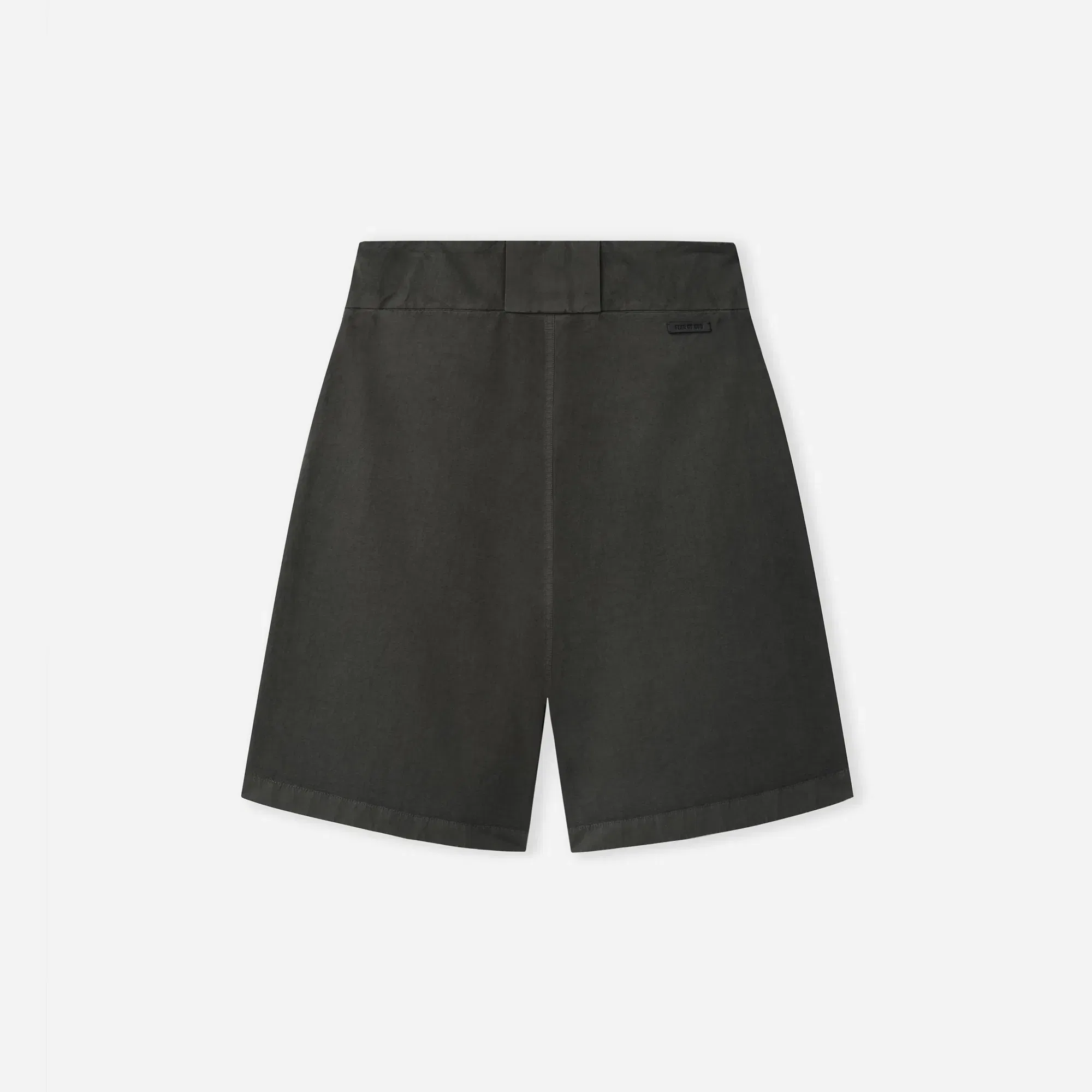 Fear Of God Garment Dyed Cotton Casual Short Dark Grey