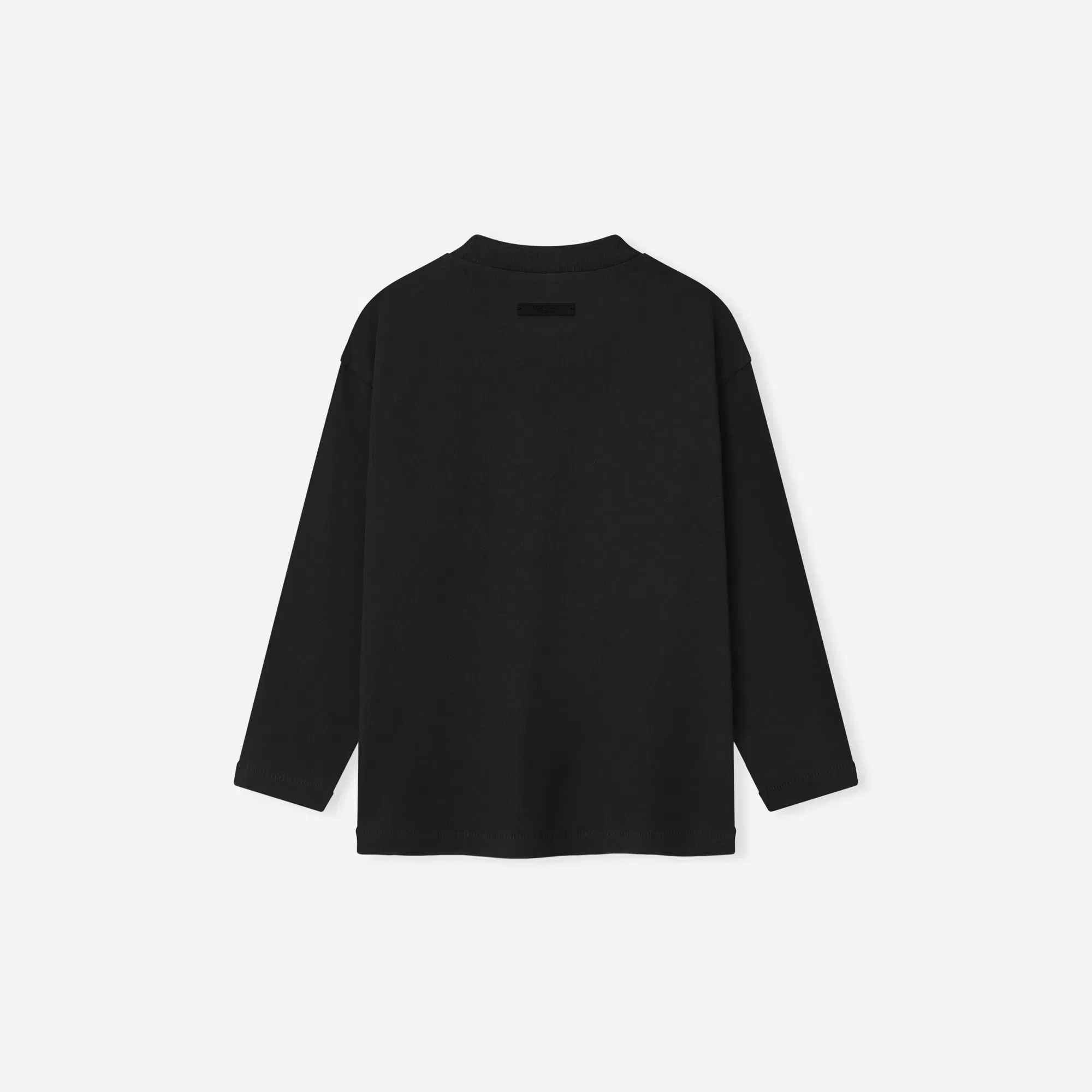Fear Of God Essentials Kids Classic Long Sleeve T-Shirt Vintage Black