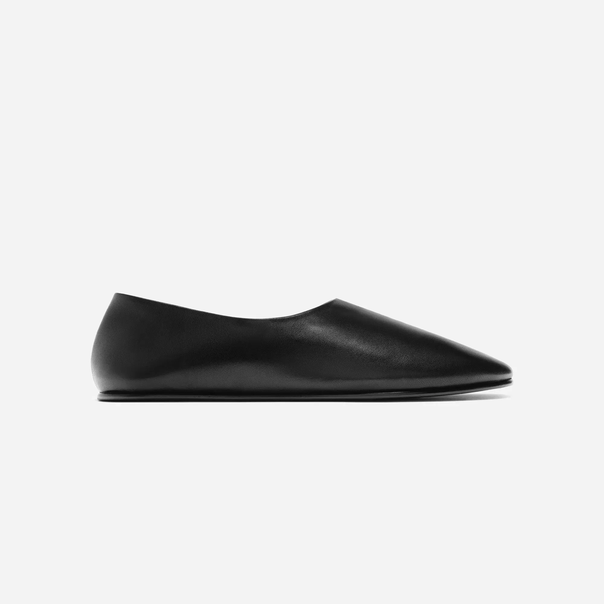 Fear Of God Leather Ballerino Black