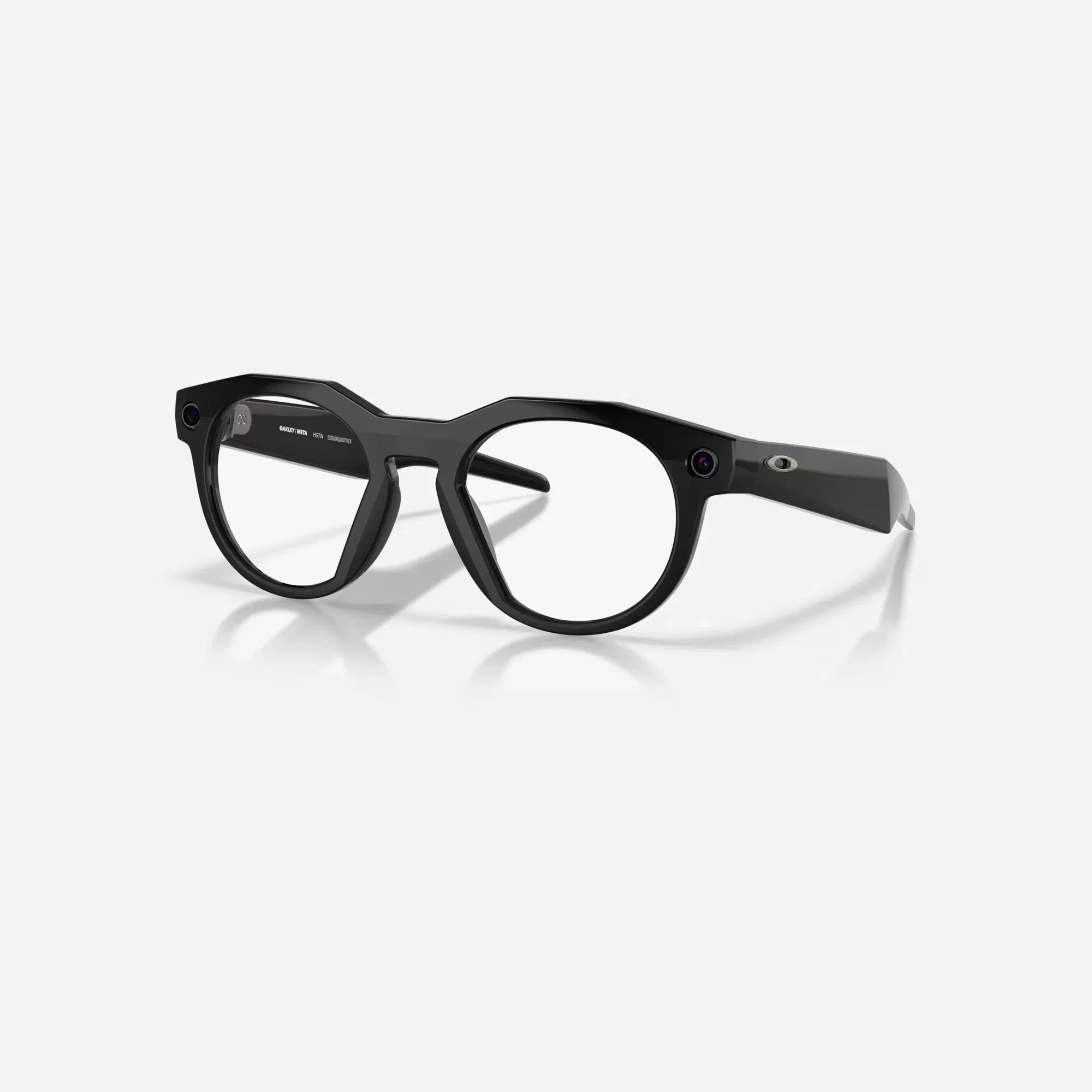 Oakley Meta HSTN Transitions Amethyst Lenses Black Frame AI Glasses