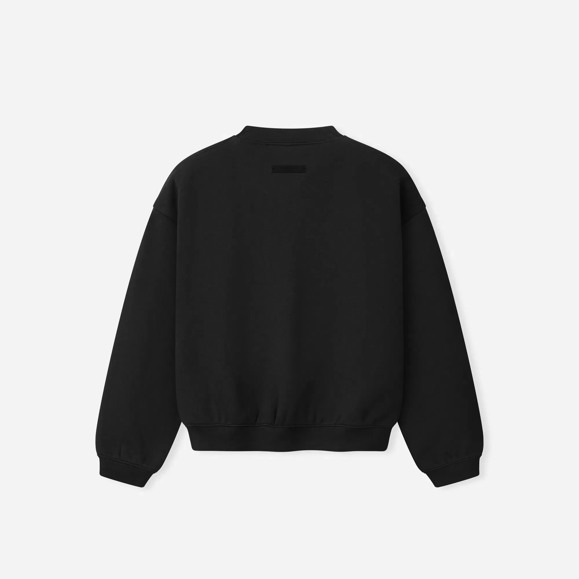 Fear Of God Essentials Kids Classic Crewneck Sweatshirt Vintage Black