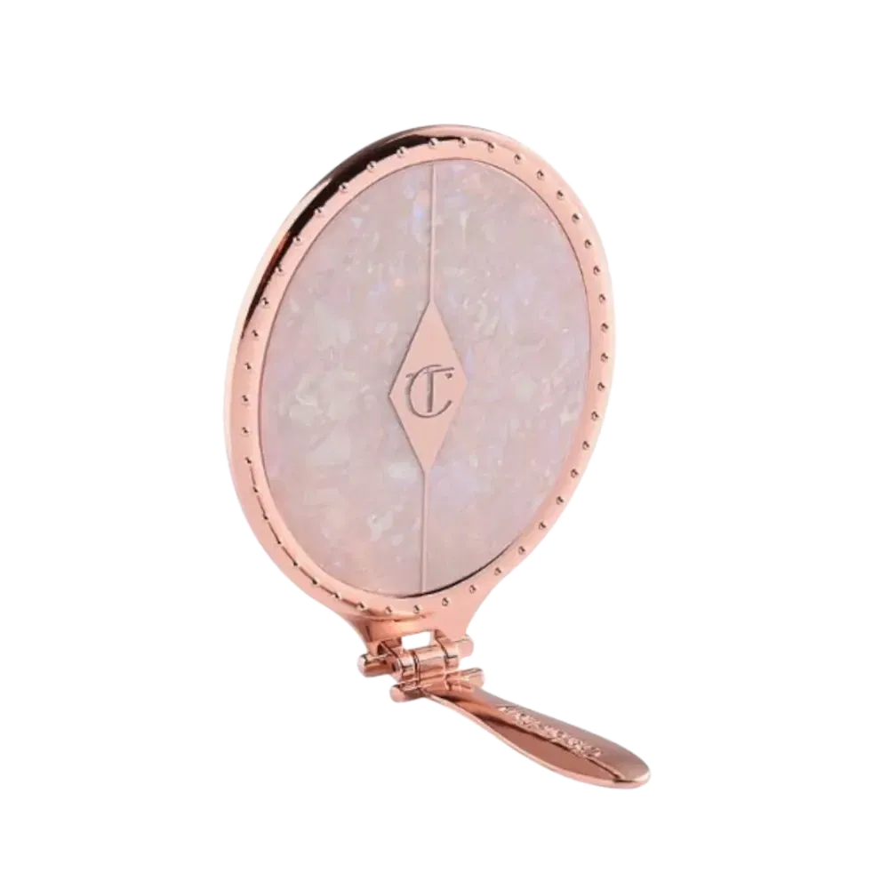 Charlotte Tilbury Pillow Talk Foldable Hand Mirror 'Rose Gold'
