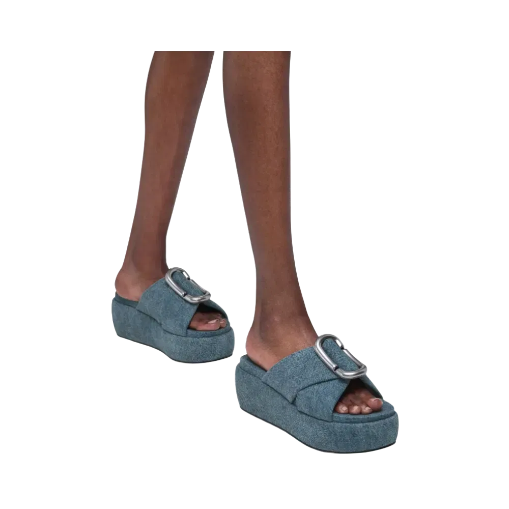 Marc Jacobs The Denim Pop J Marc Platform