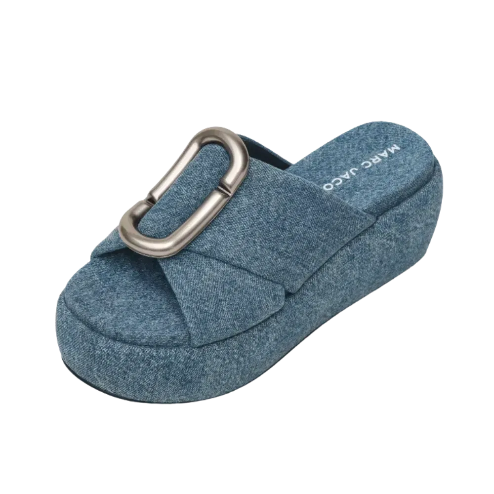 Marc Jacobs The Denim Pop J Marc Platform