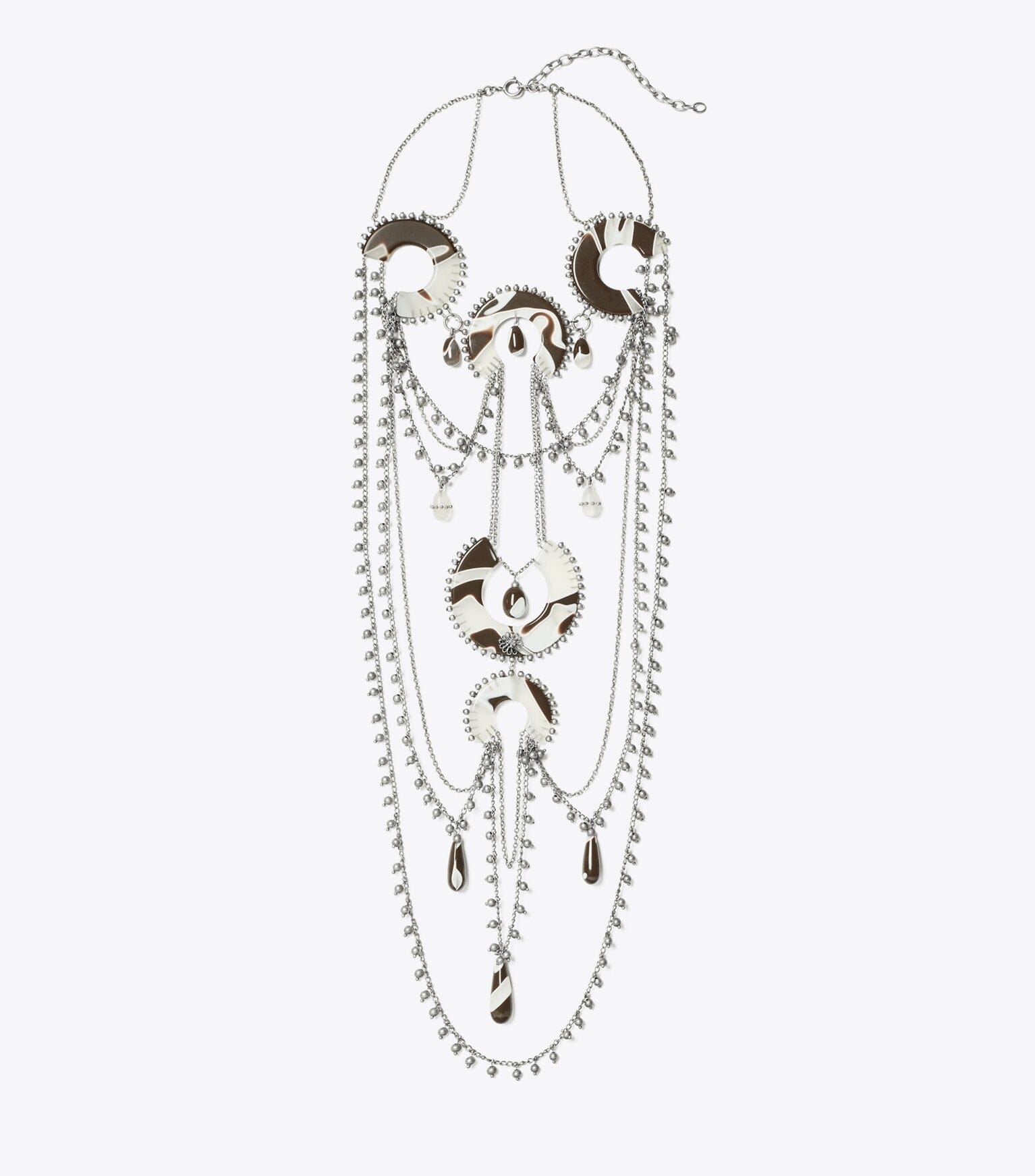 Bead And Resin Necklace