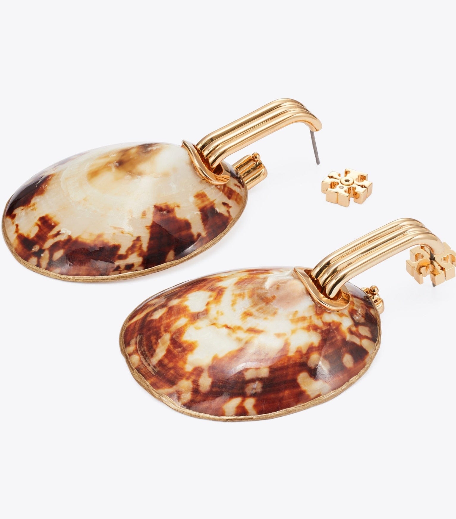 Runway Shell Drop Earrings