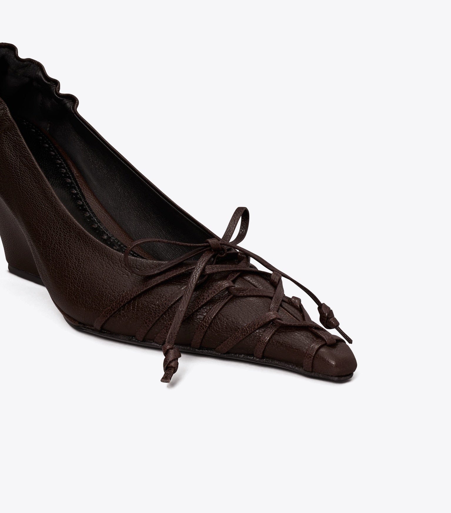 Lace-Up Wedge