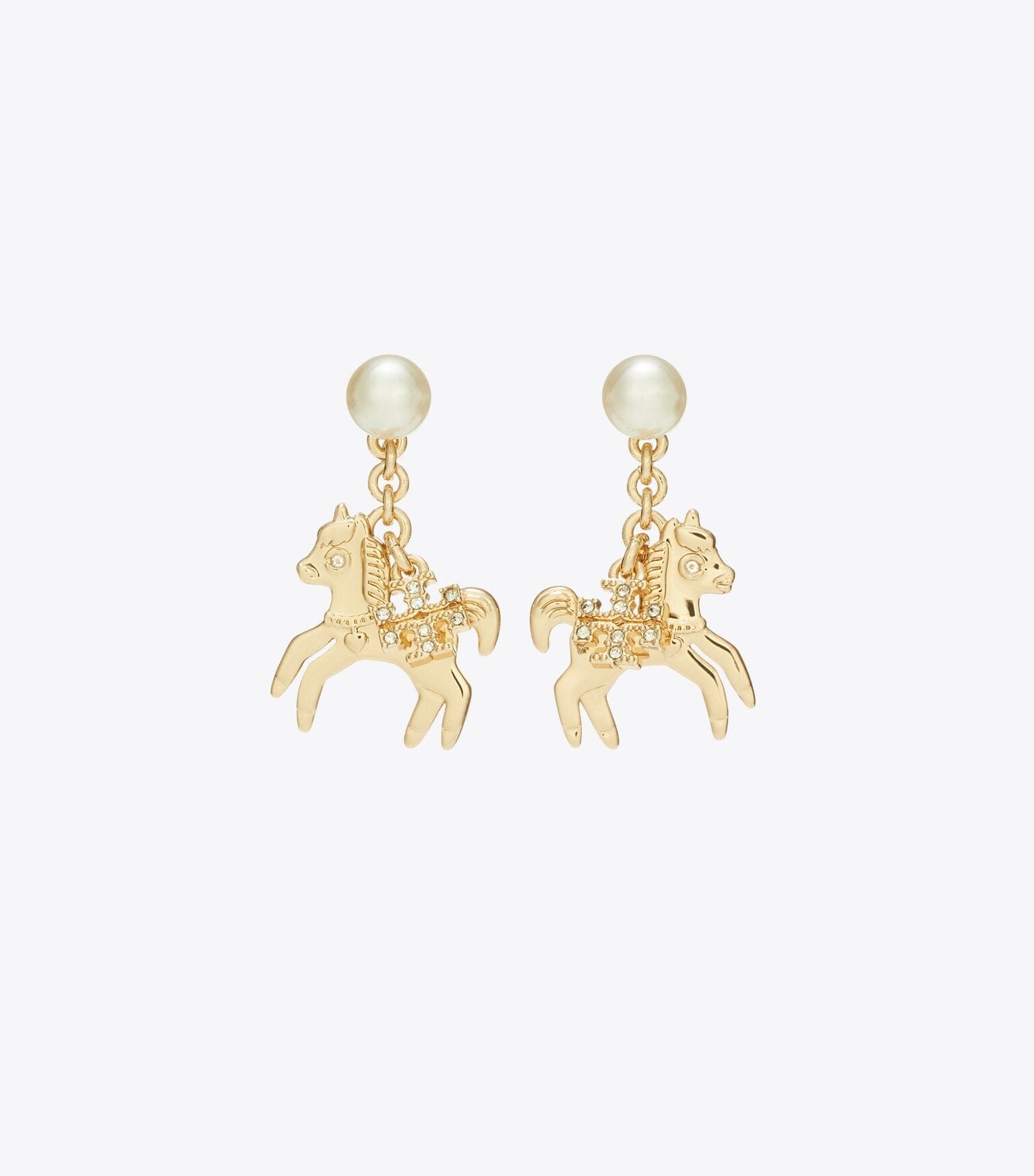 Curiosity Horse Charm Earrings